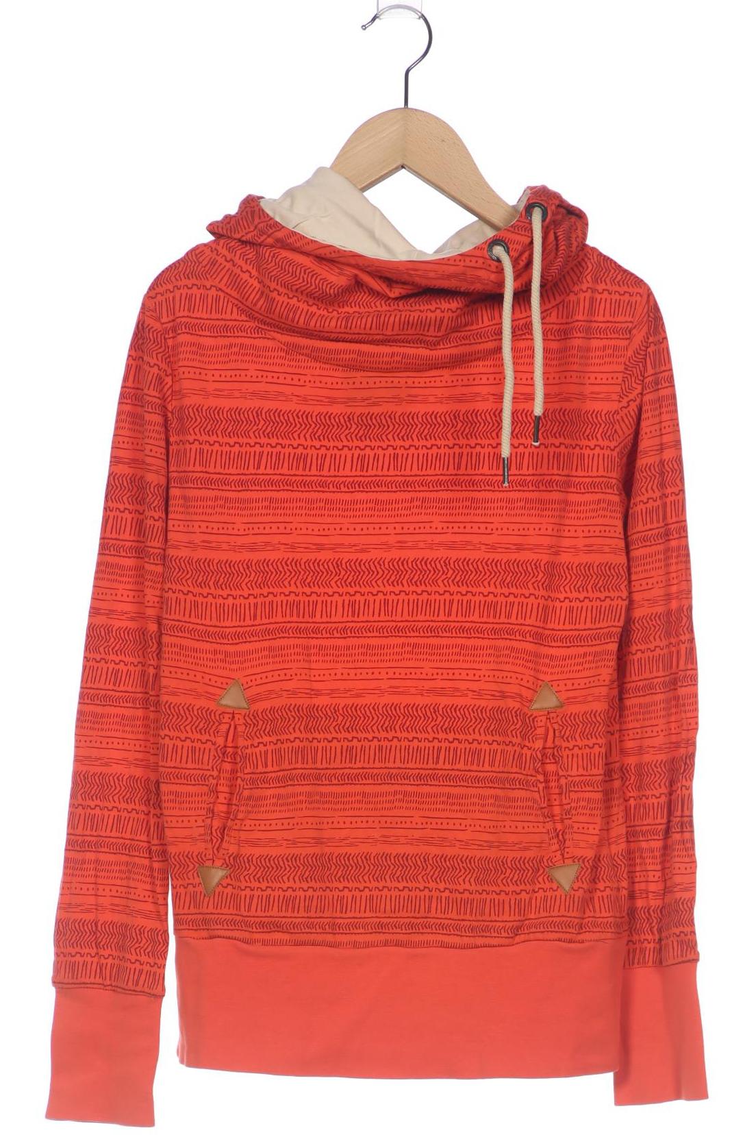 

ragwear Damen Kapuzenpullover, orange, Gr. 34