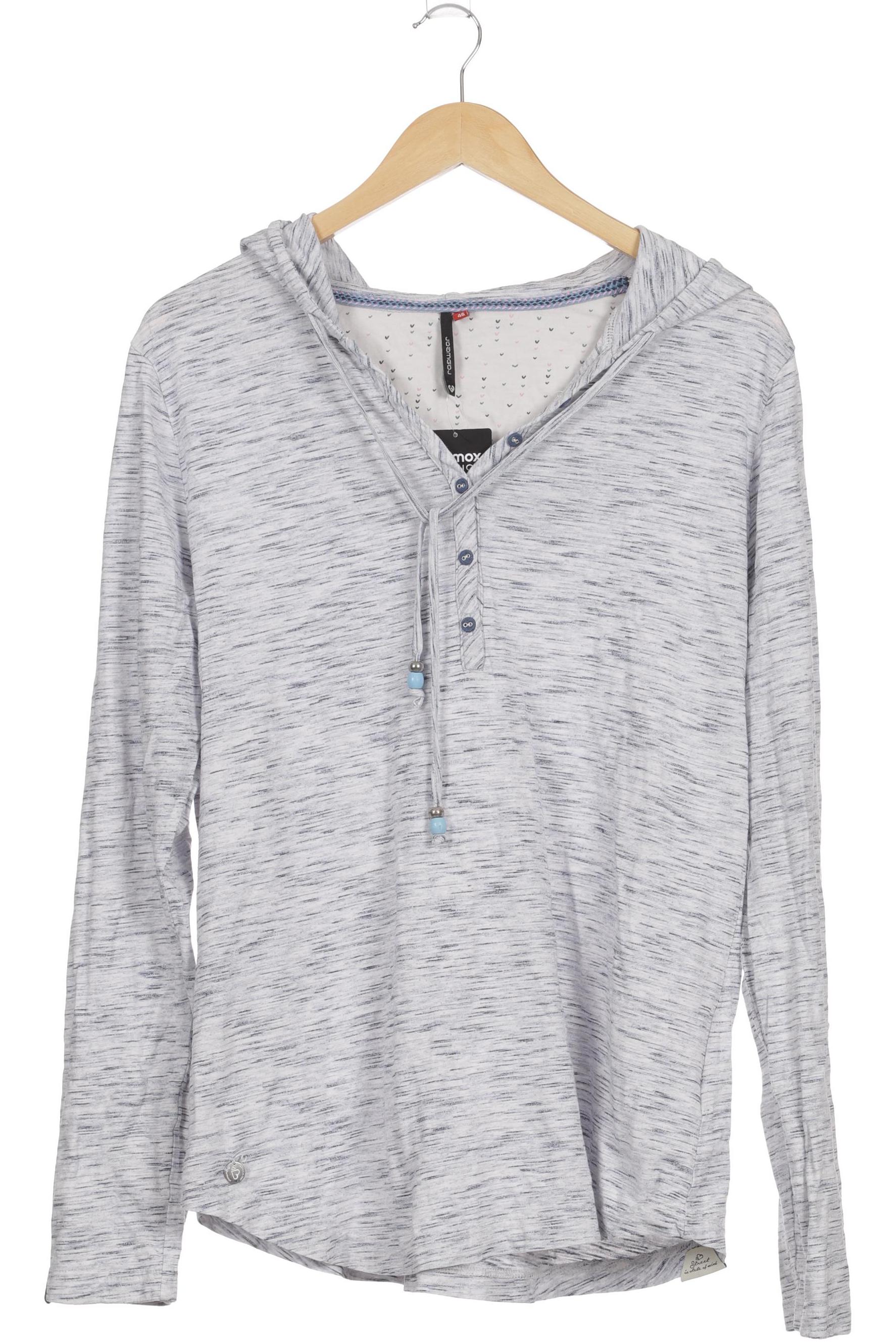 

ragwear Damen Kapuzenpullover, blau, Gr. 46