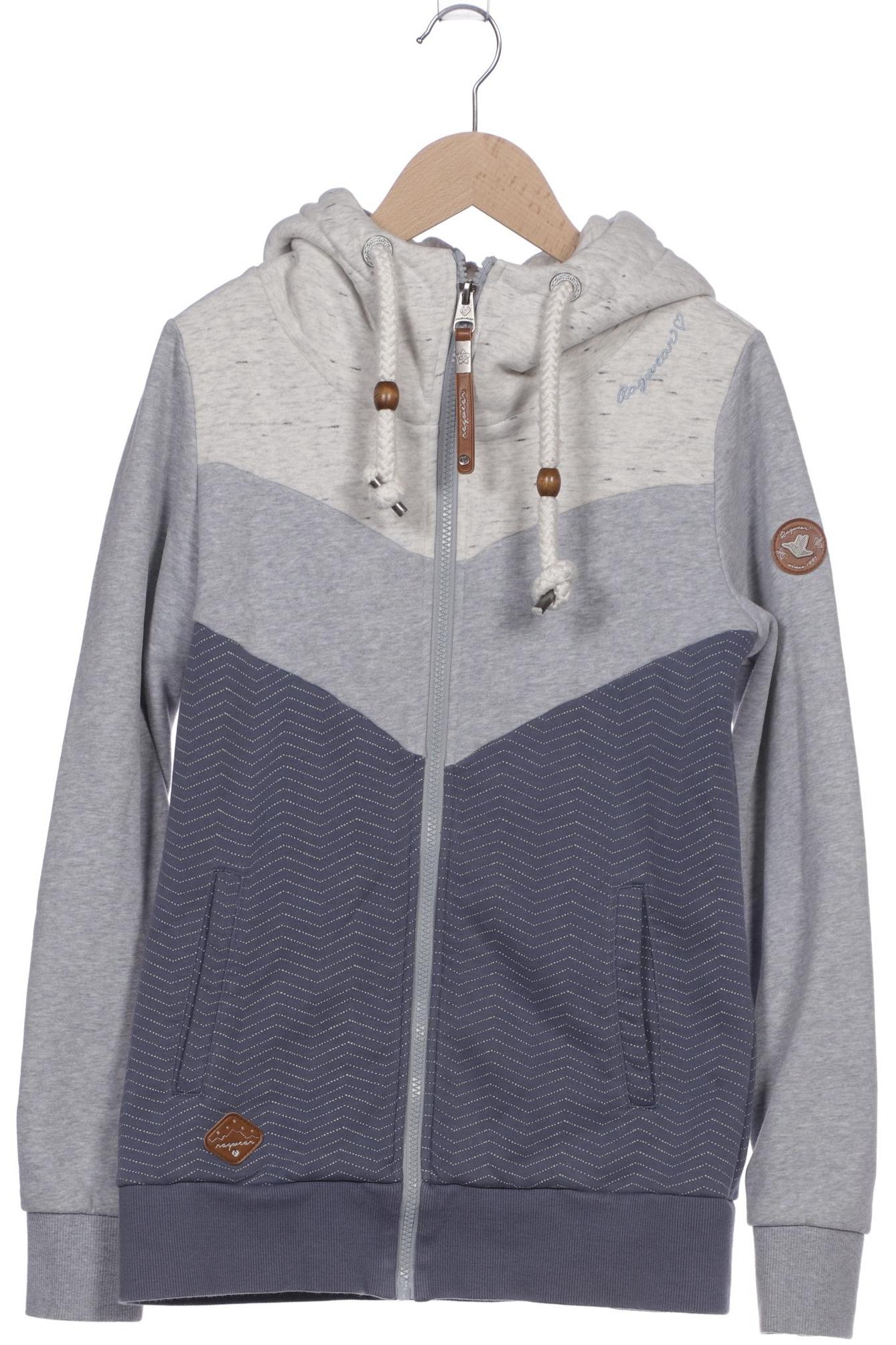 

ragwear Damen Kapuzenpullover, blau, Gr. 36