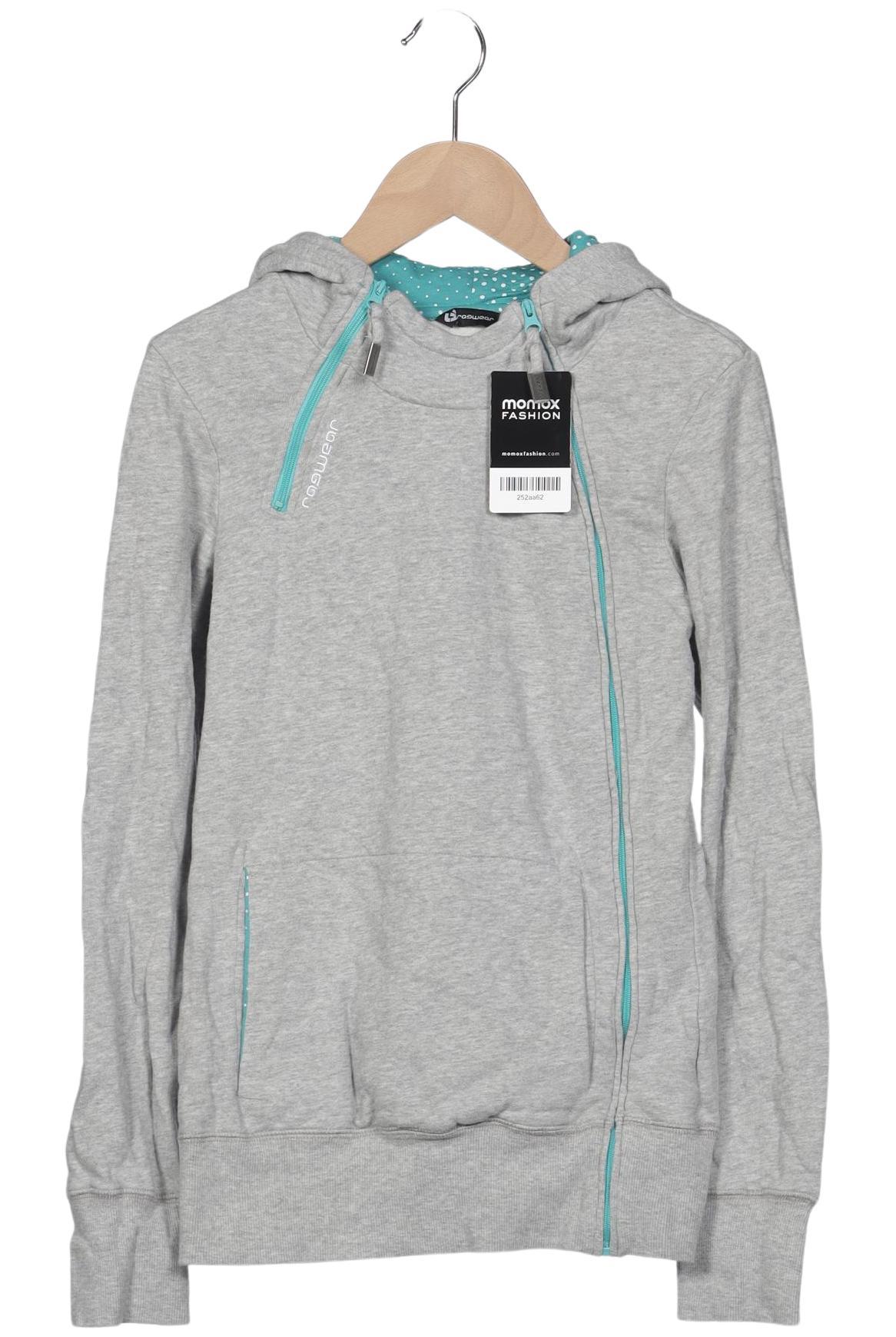 

ragwear Damen Kapuzenpullover, grau, Gr. 34