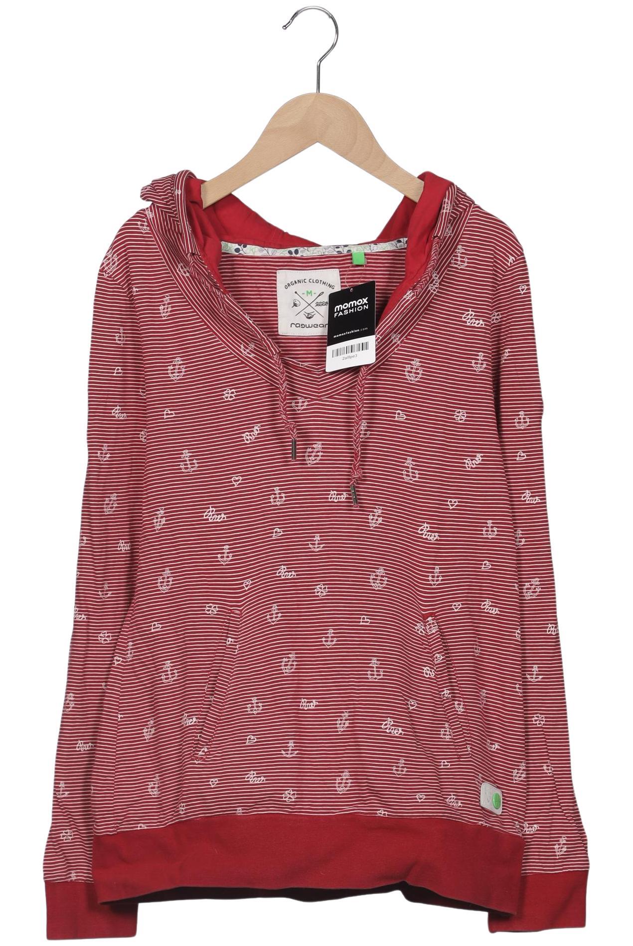 

ragwear Damen Kapuzenpullover, rot, Gr. 38
