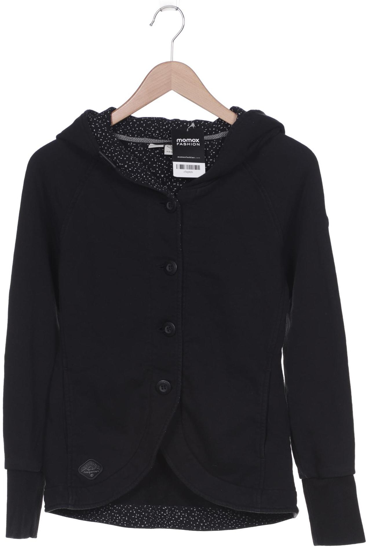 

ragwear Damen Kapuzenpullover, schwarz