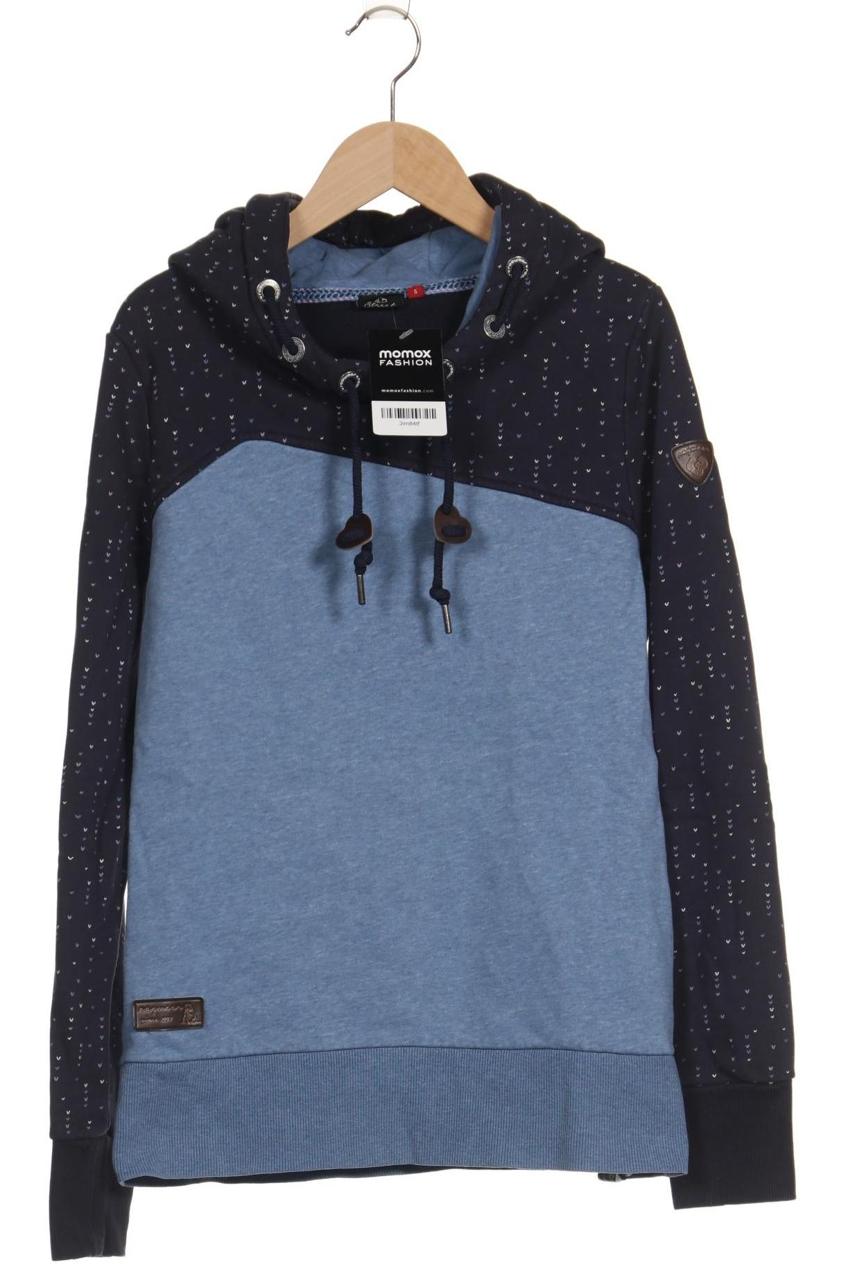 

ragwear Damen Kapuzenpullover, blau, Gr. 36