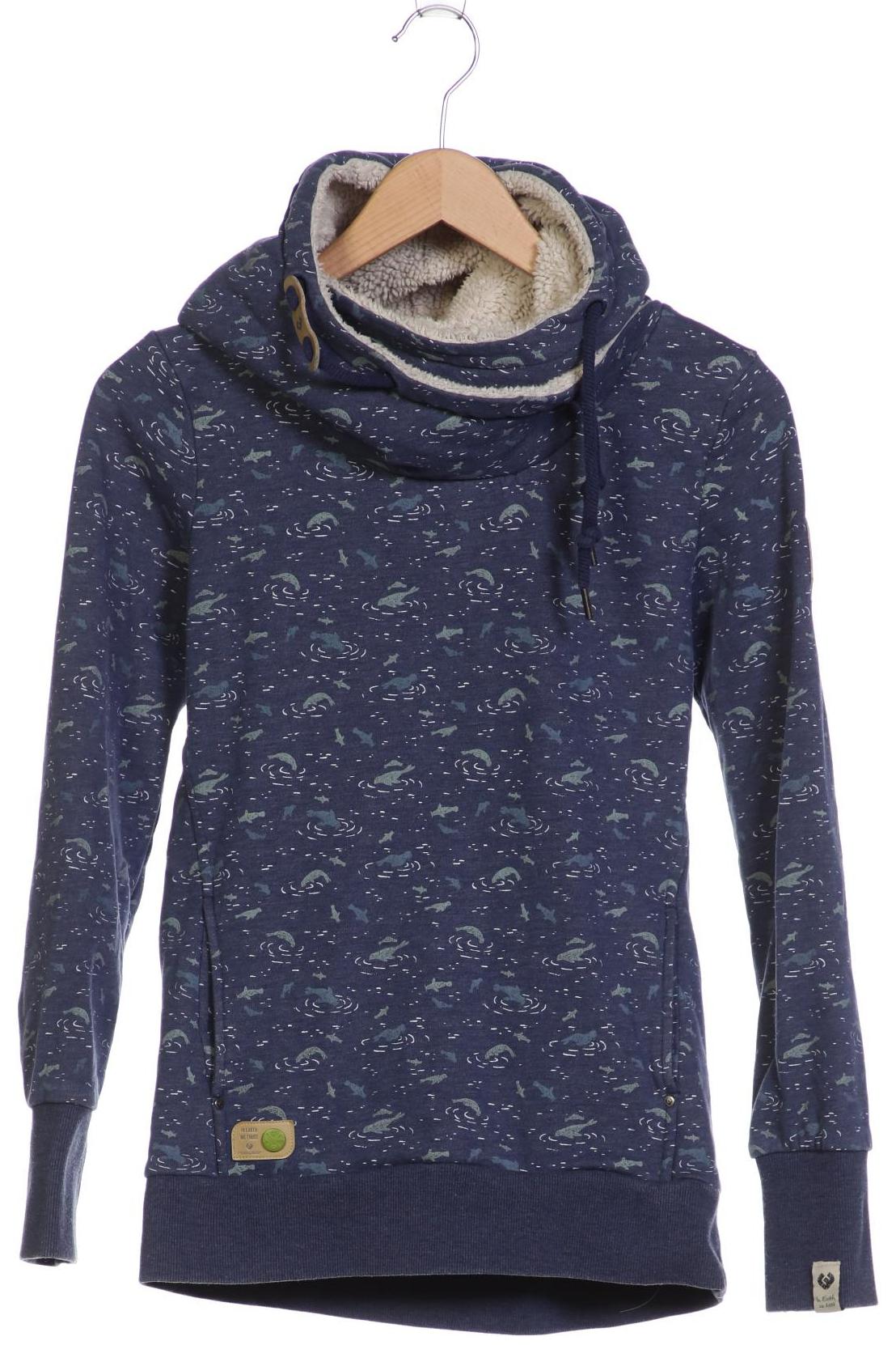 

ragwear Damen Kapuzenpullover, blau