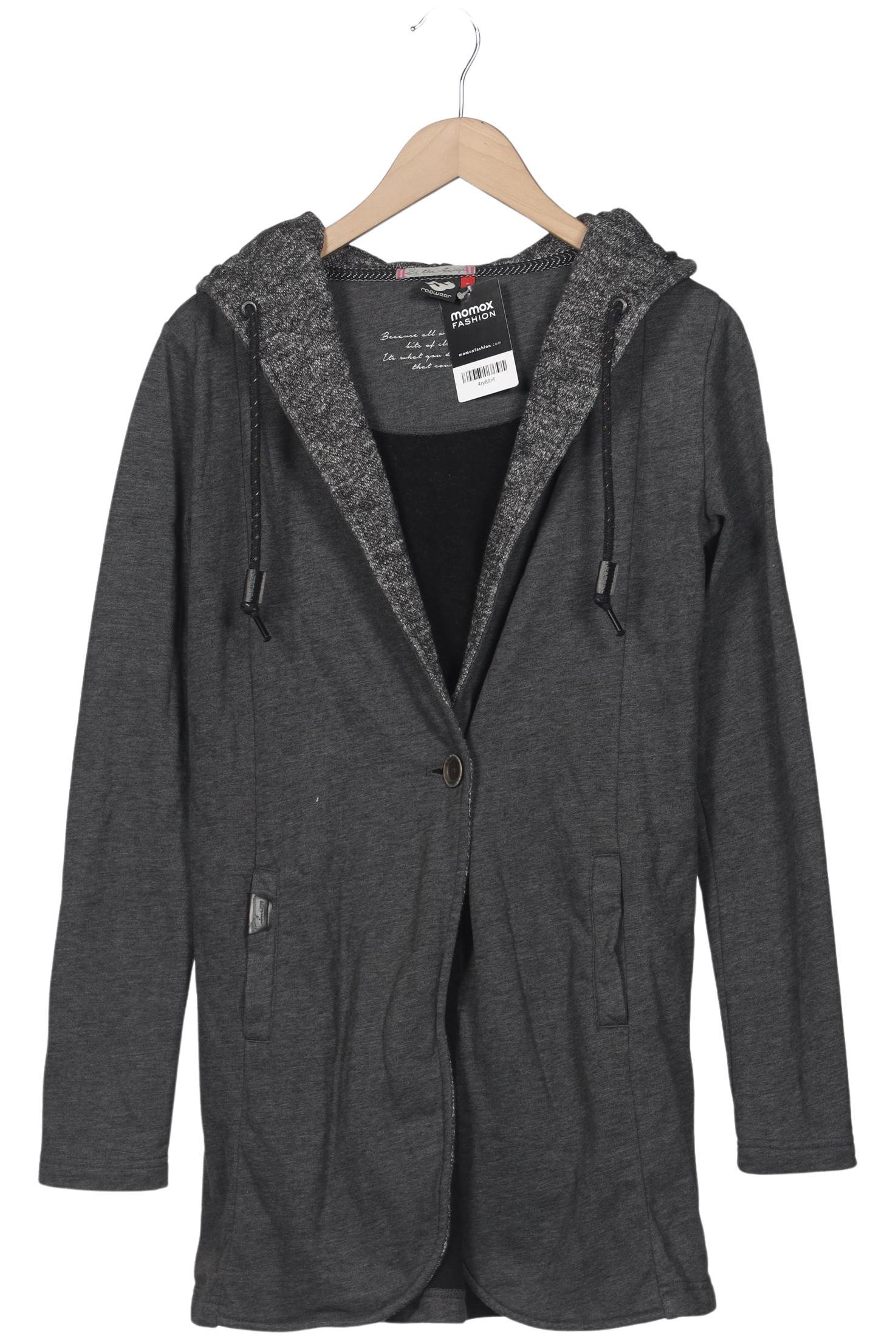 

ragwear Damen Kapuzenpullover, grau, Gr. 36