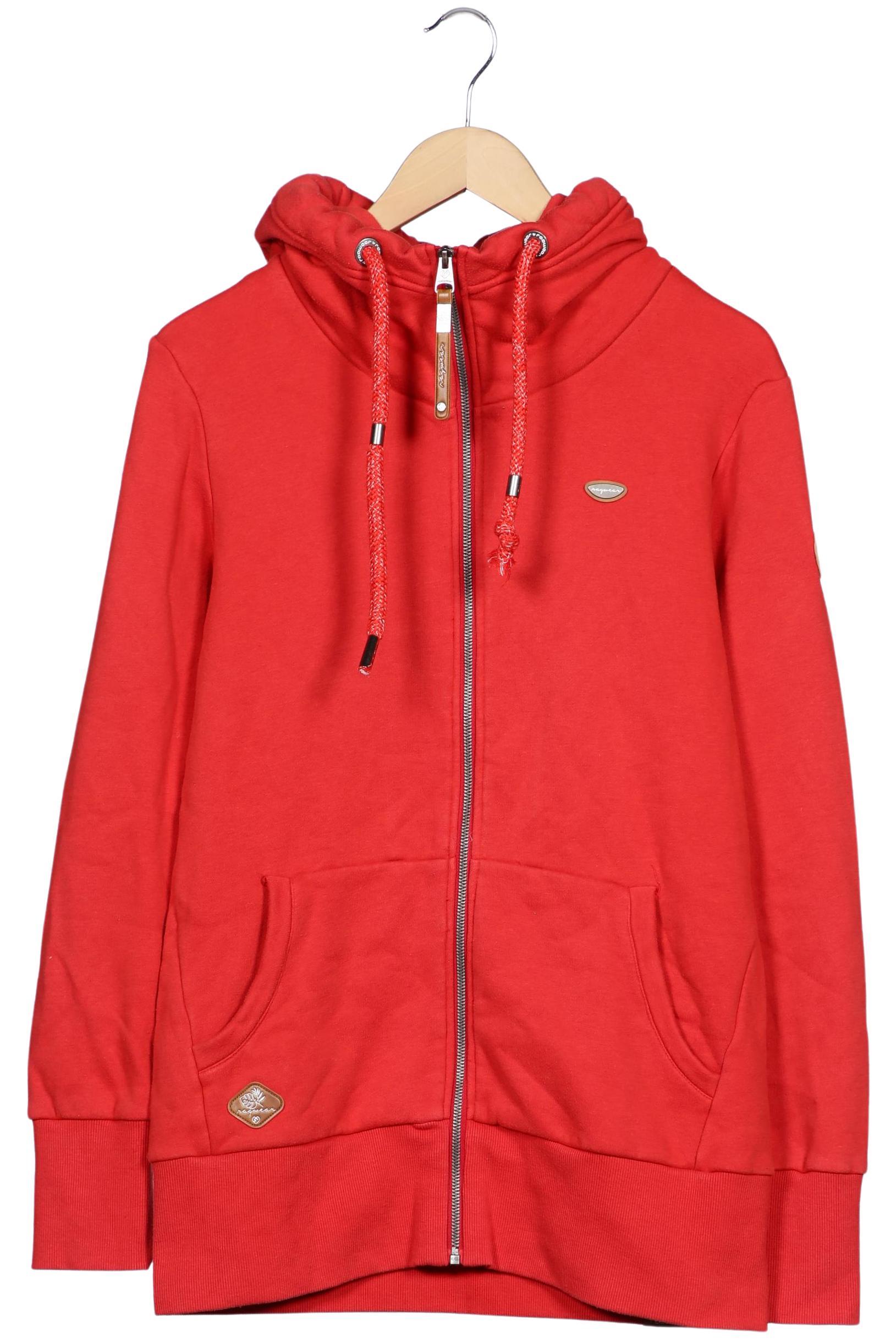 

ragwear Damen Kapuzenpullover, rot, Gr. 44