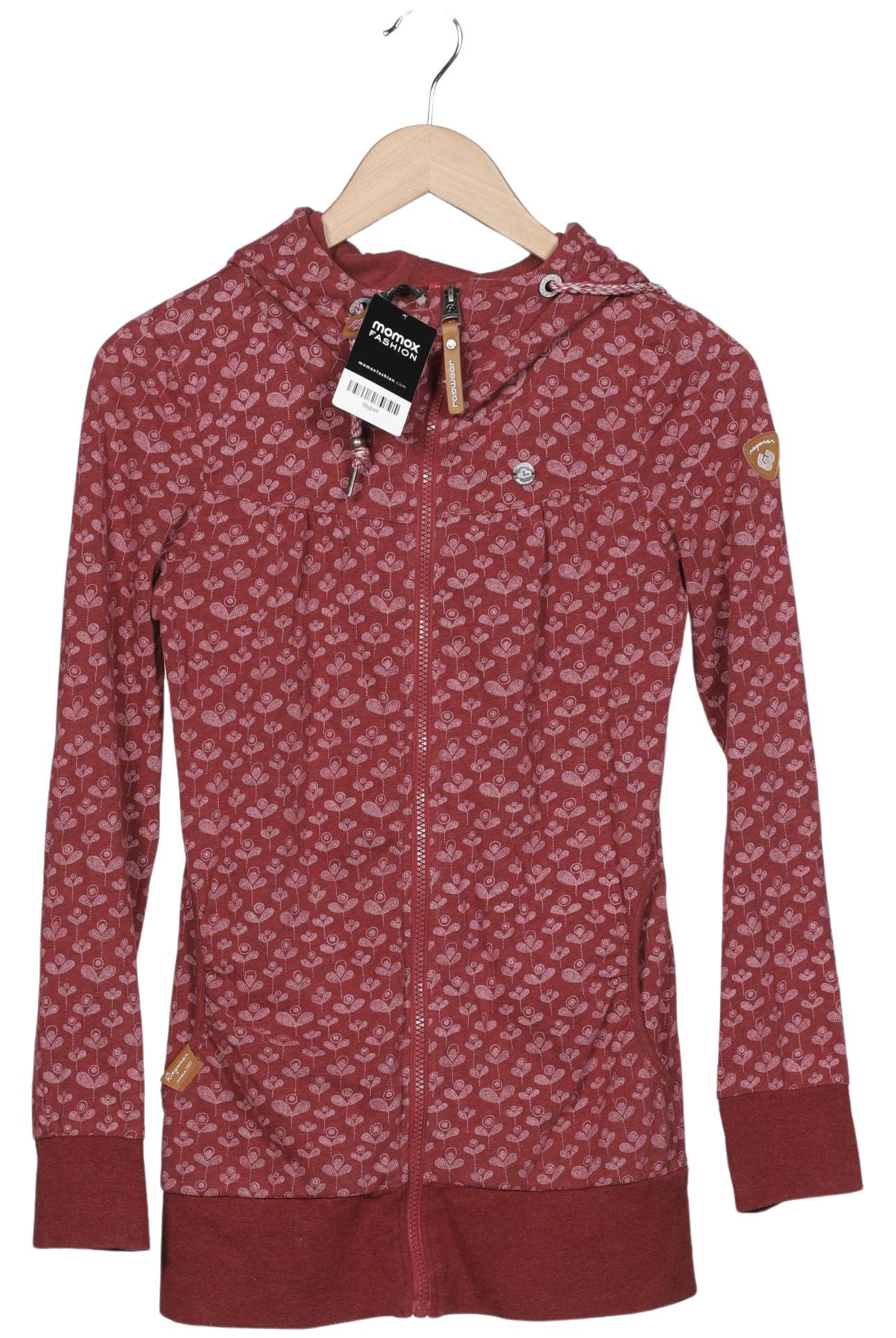 

ragwear Damen Kapuzenpullover, rot, Gr. 34