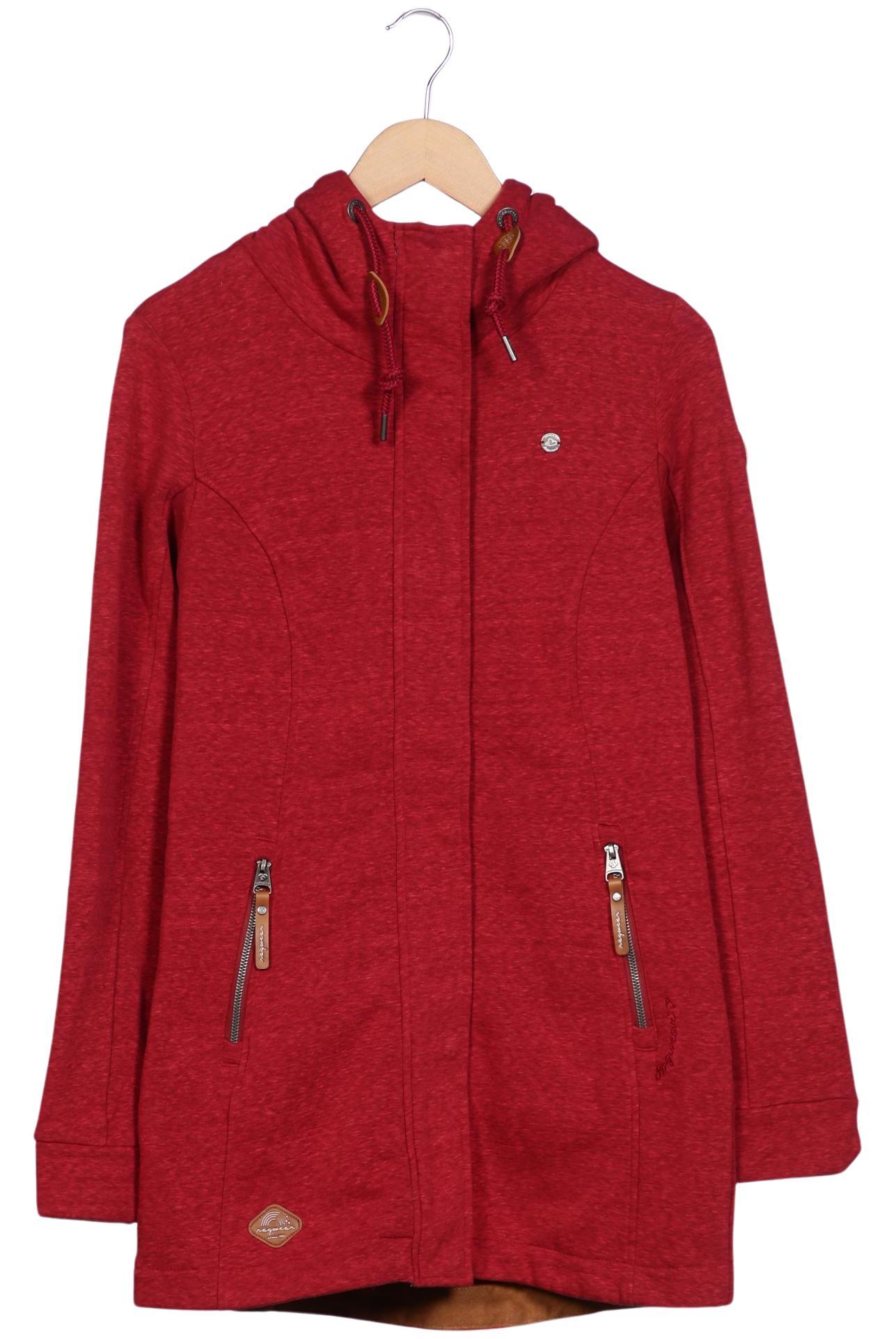 

ragwear Damen Kapuzenpullover, rot, Gr. 38