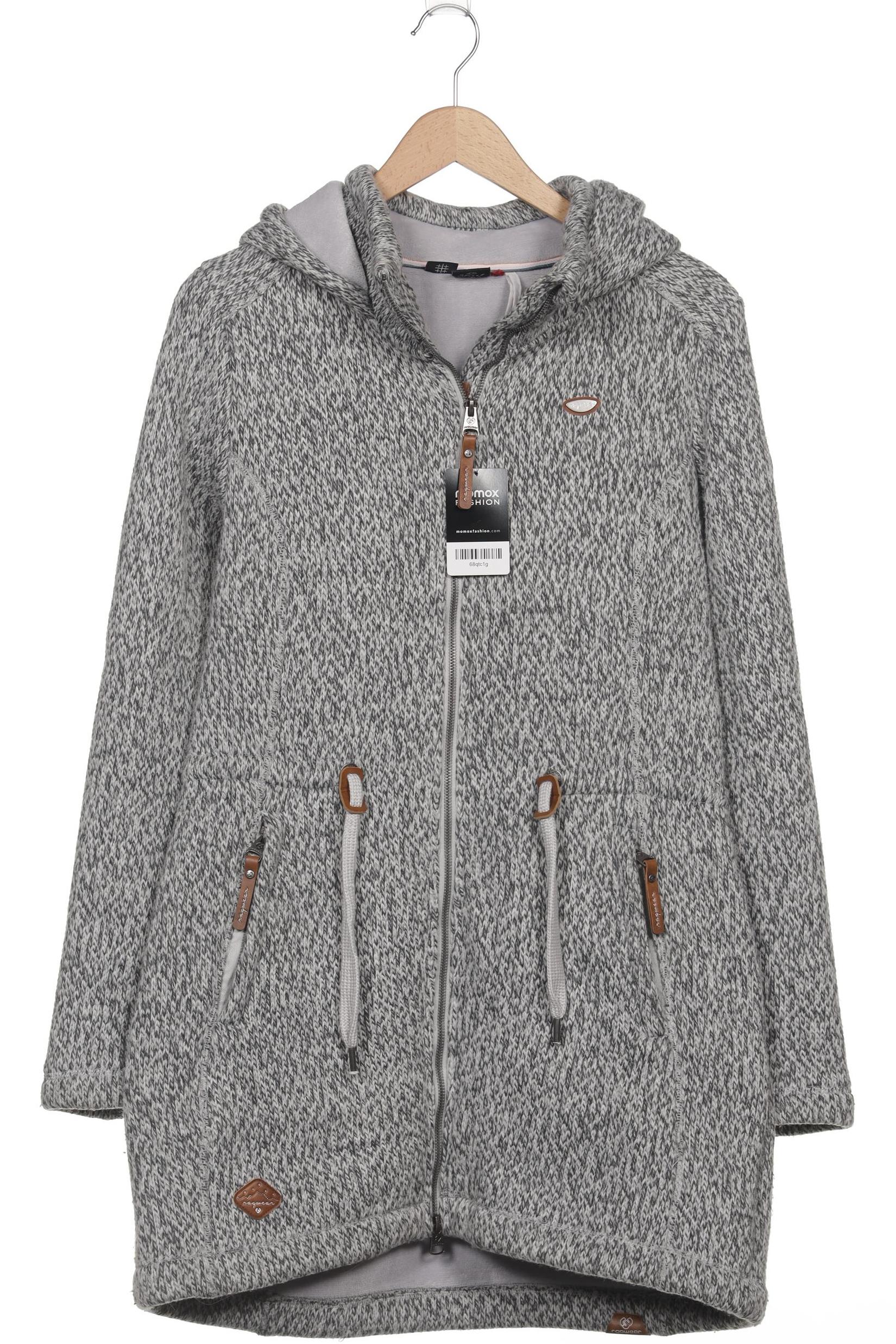 

ragwear Damen Kapuzenpullover, grau, Gr. 42