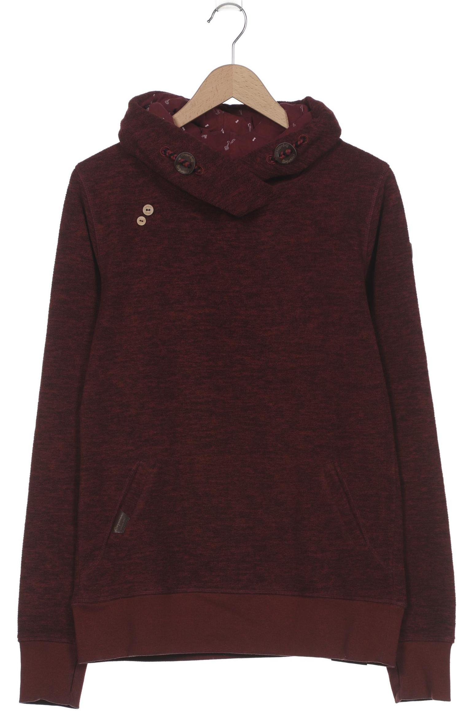 

ragwear Damen Kapuzenpullover, bordeaux, Gr. 44