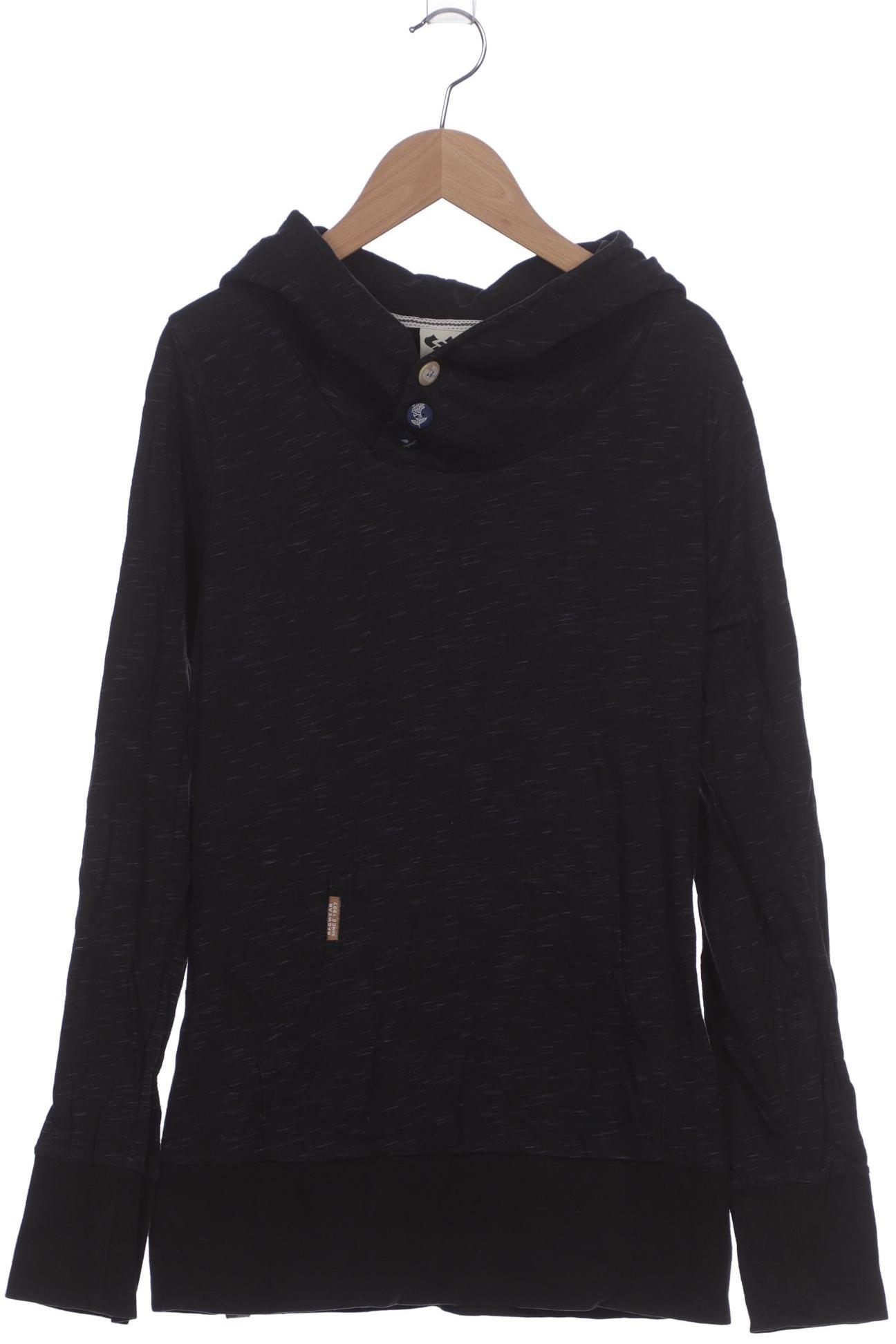 

ragwear Damen Kapuzenpullover, schwarz, Gr. 38