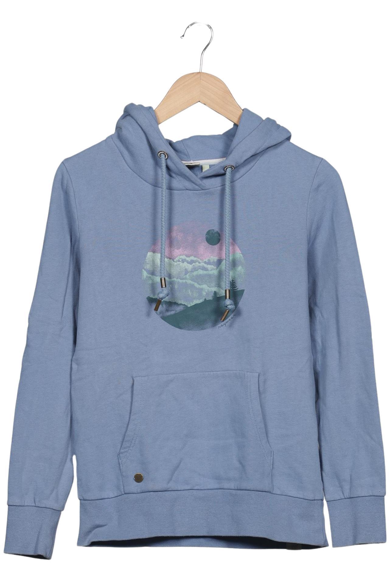 

ragwear Damen Kapuzenpullover, hellblau, Gr. 34