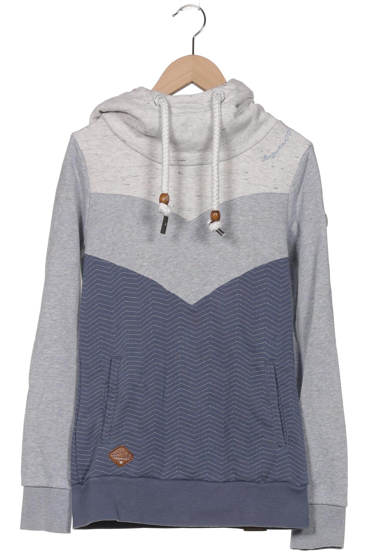 

ragwear Damen Kapuzenpullover, blau, Gr. 34