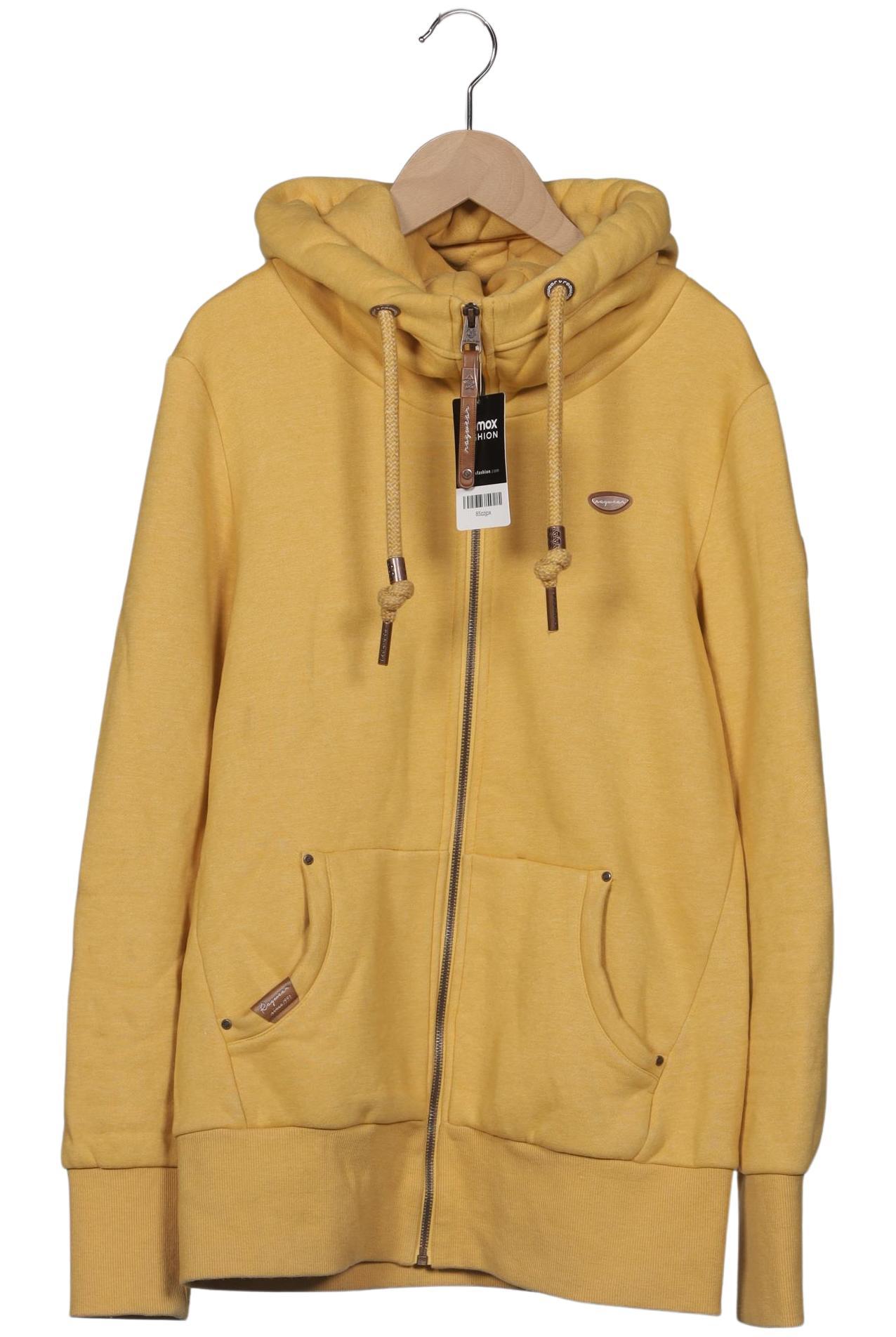 

ragwear Damen Kapuzenpullover, gelb, Gr. 38