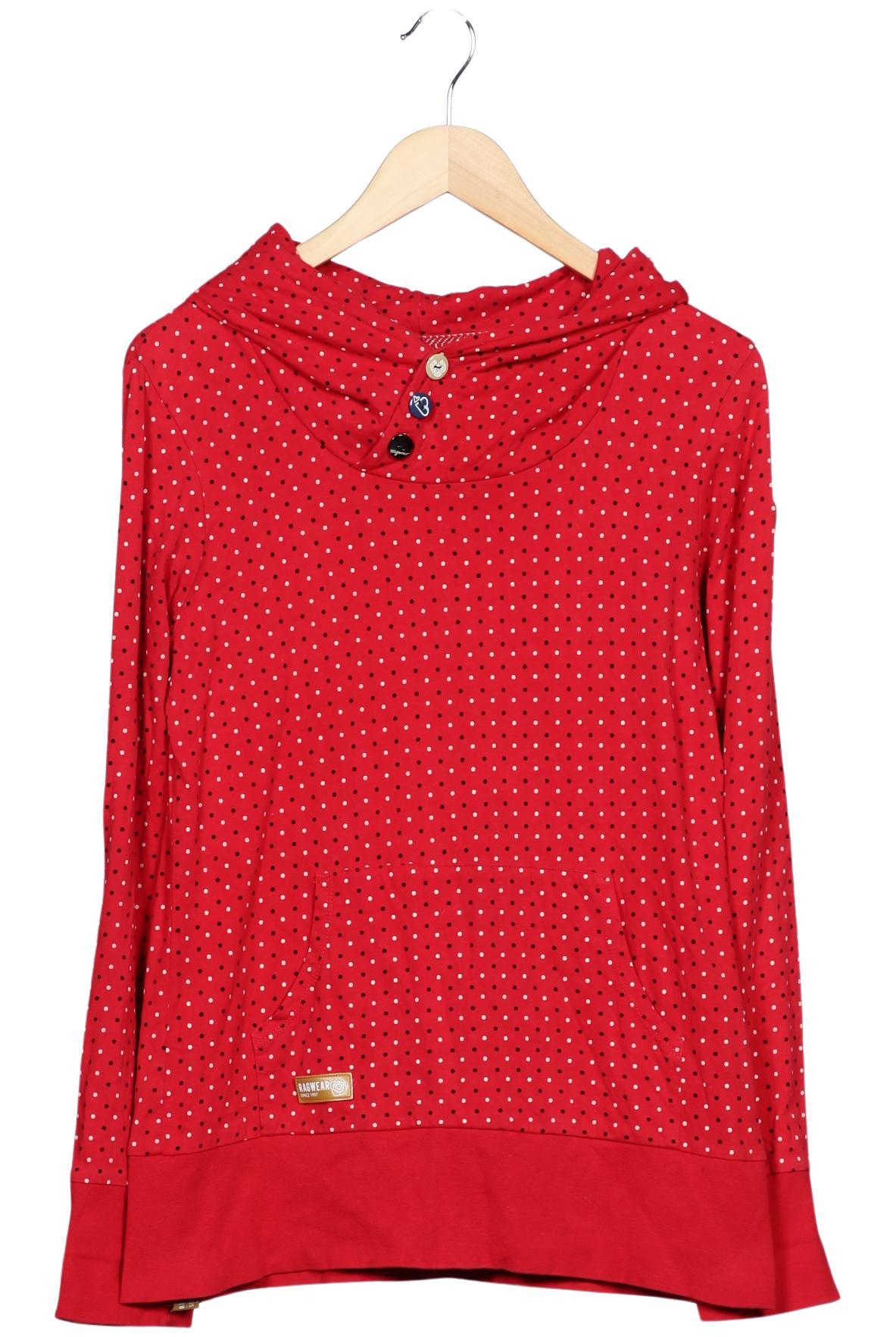 

ragwear Damen Kapuzenpullover, rot, Gr. 38
