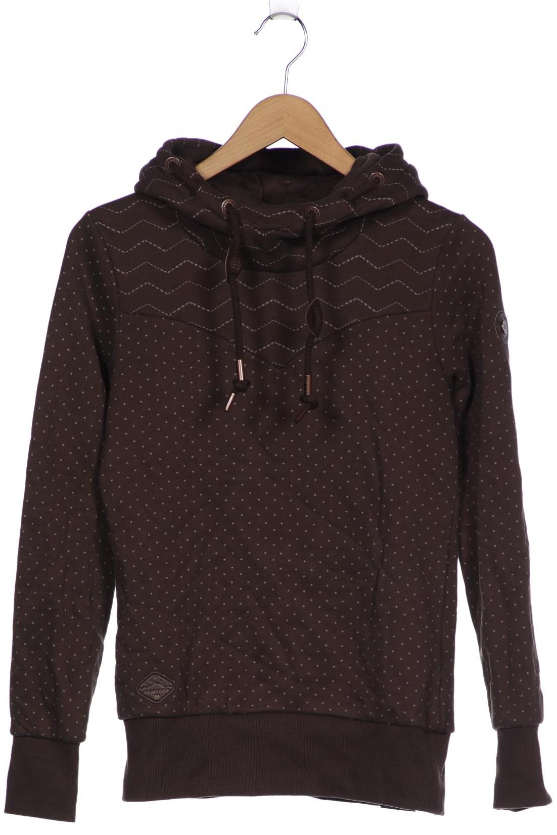 

ragwear Damen Kapuzenpullover, braun, Gr. 34