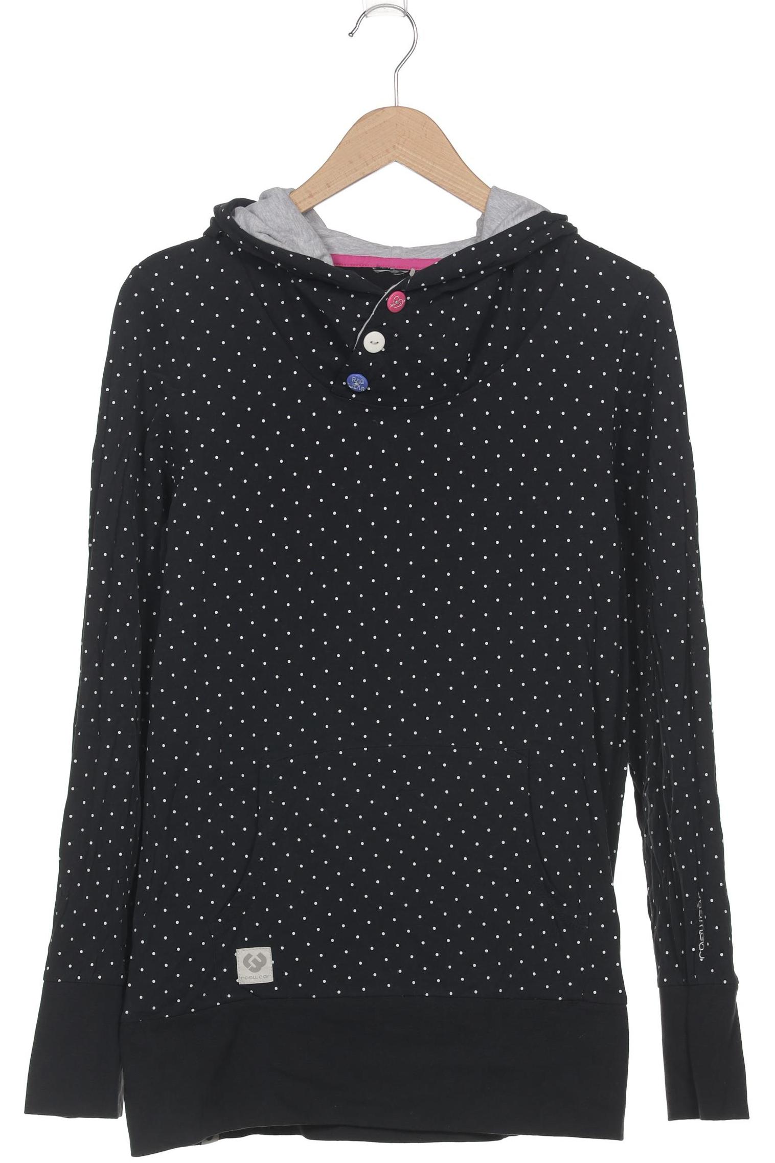 

ragwear Damen Kapuzenpullover, schwarz, Gr. 42