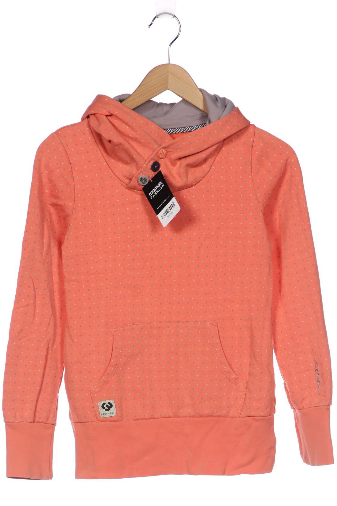 

ragwear Damen Kapuzenpullover, orange, Gr. 34