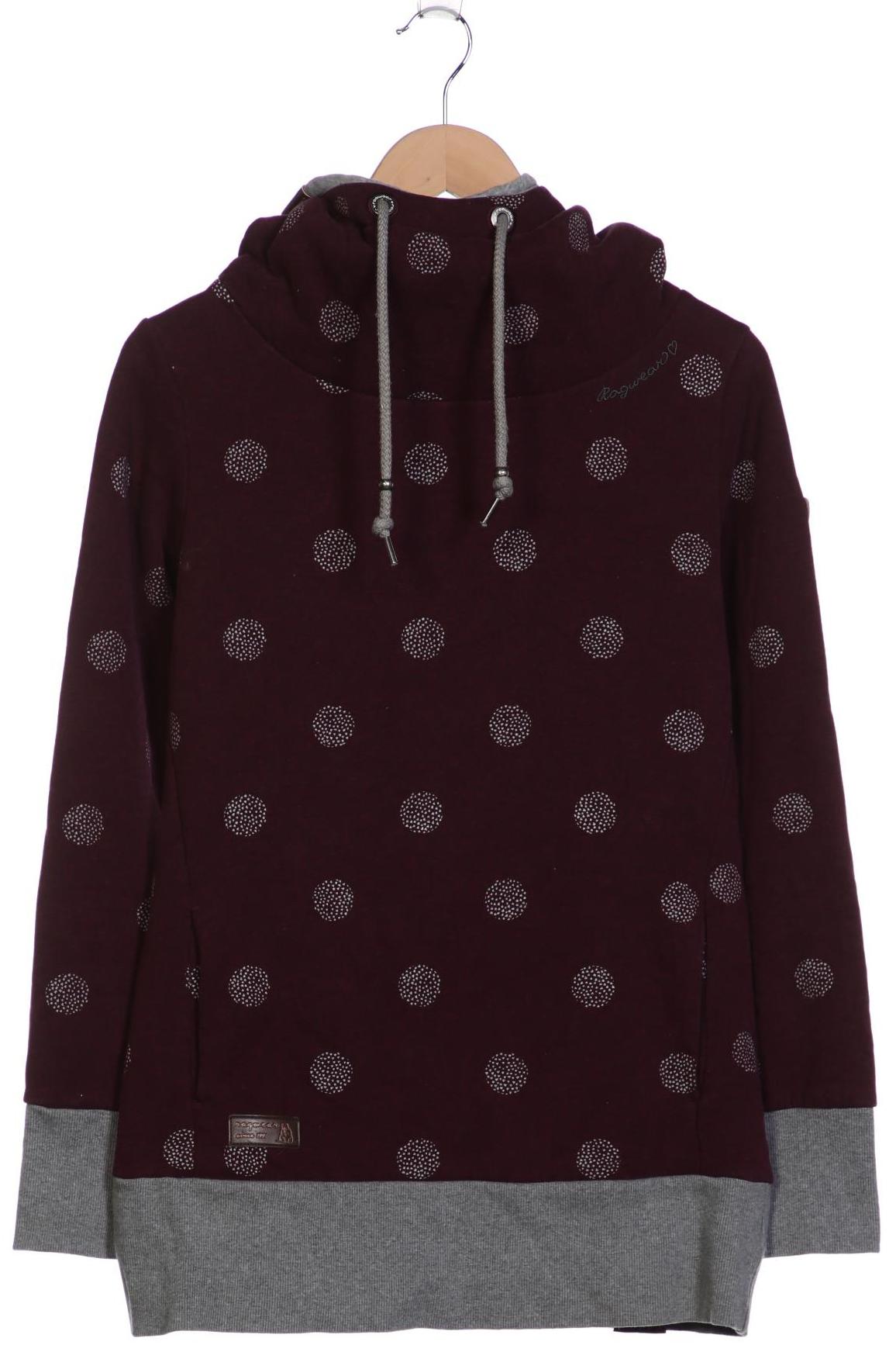 

ragwear Damen Kapuzenpullover, bordeaux, Gr. 42