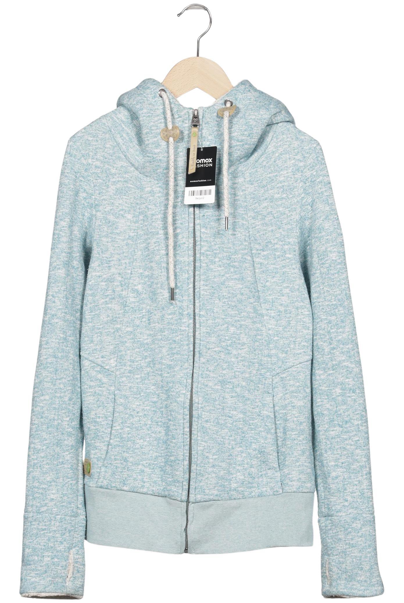 

ragwear Damen Kapuzenpullover, hellblau, Gr. 34