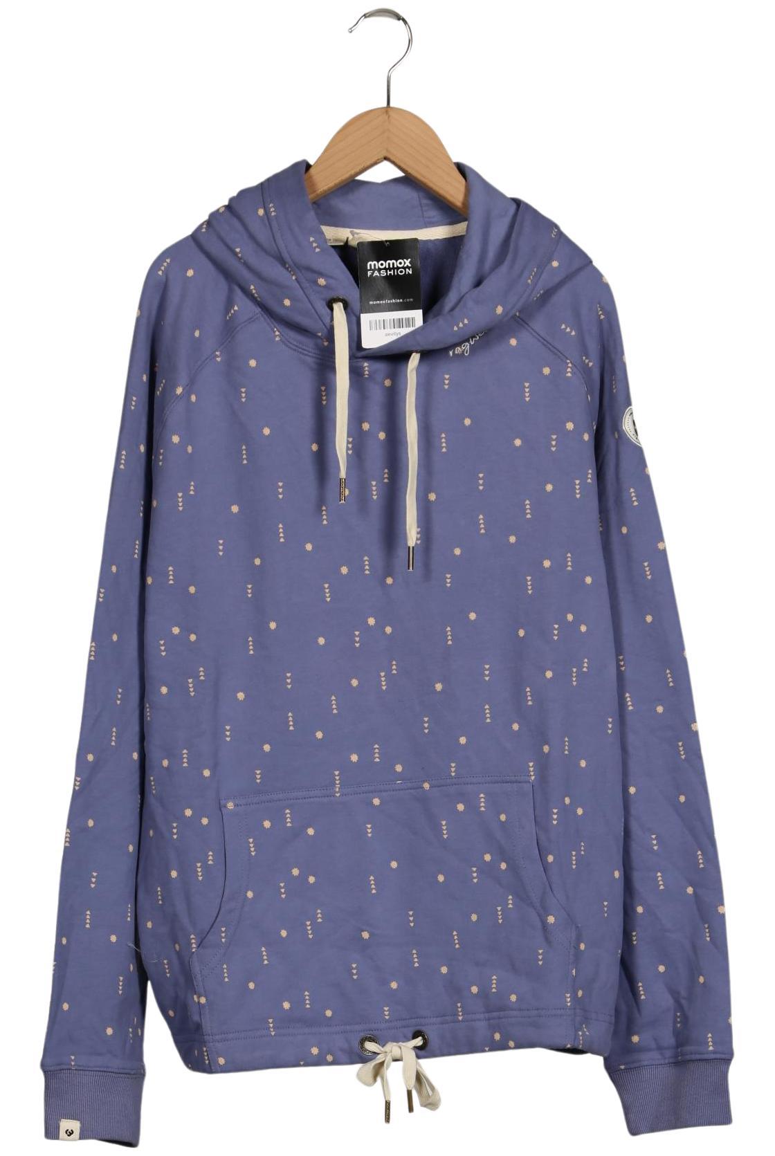 

ragwear Damen Kapuzenpullover, blau, Gr. 46