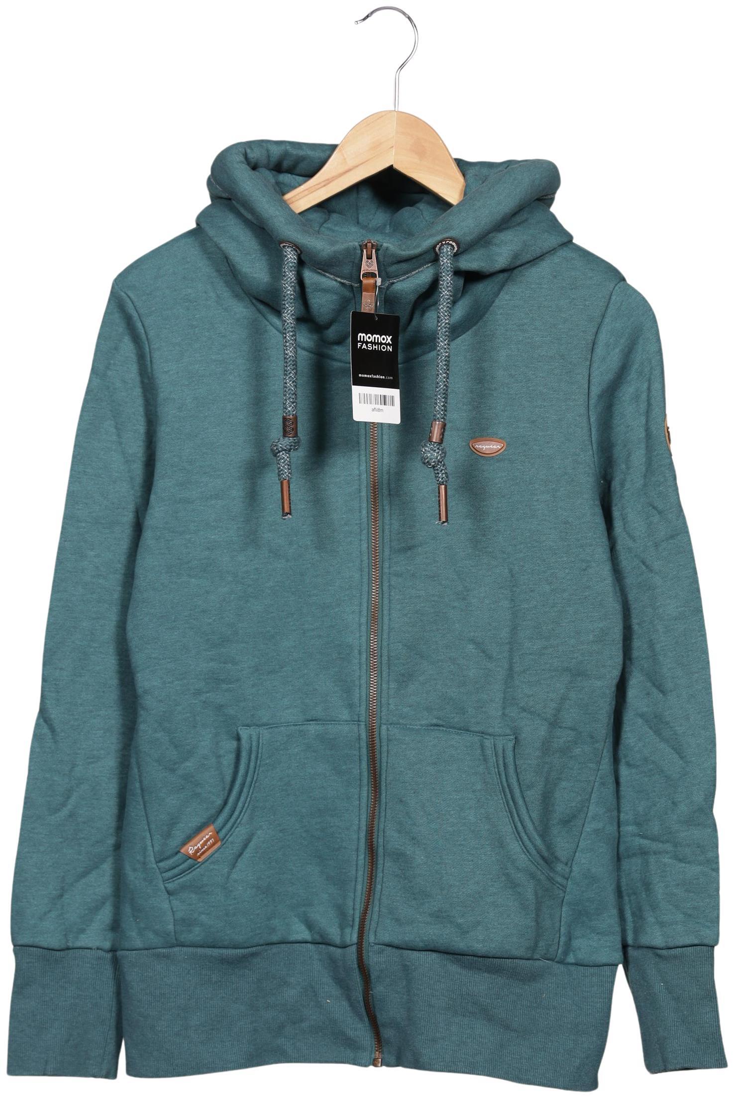 

ragwear Damen Kapuzenpullover, türkis, Gr. 38