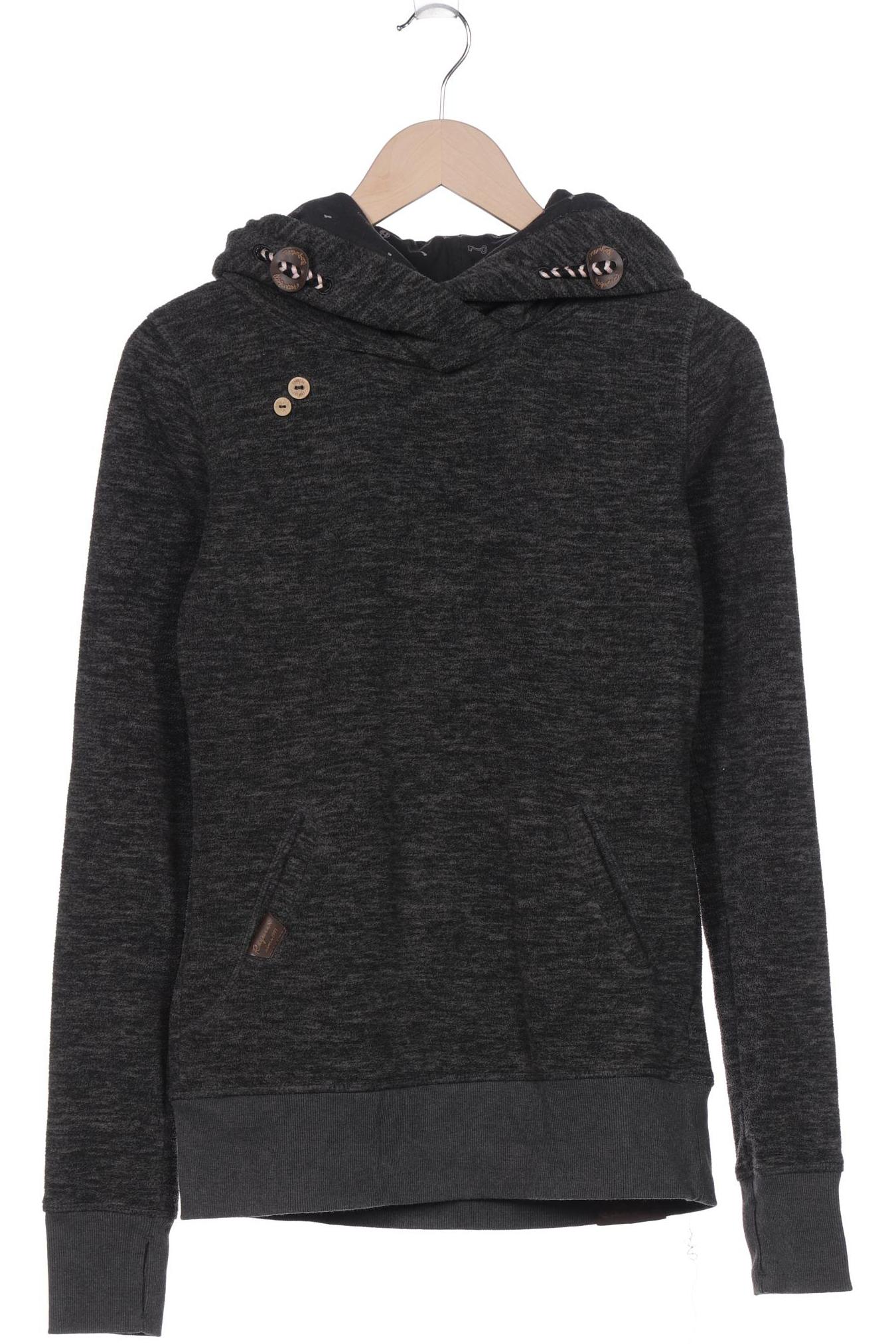 

ragwear Damen Kapuzenpullover, grau, Gr. 36