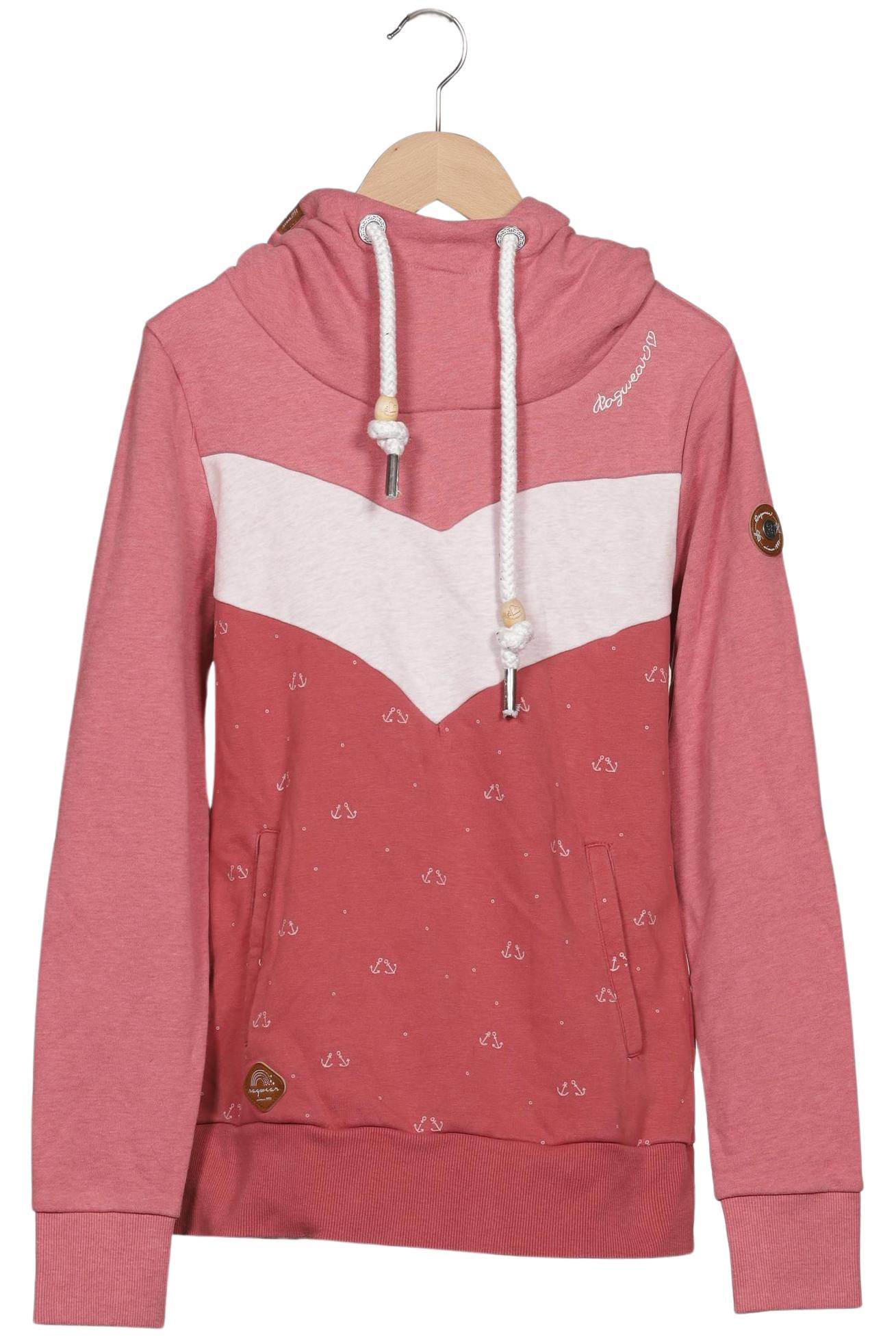 

ragwear Damen Kapuzenpullover, pink, Gr. 36