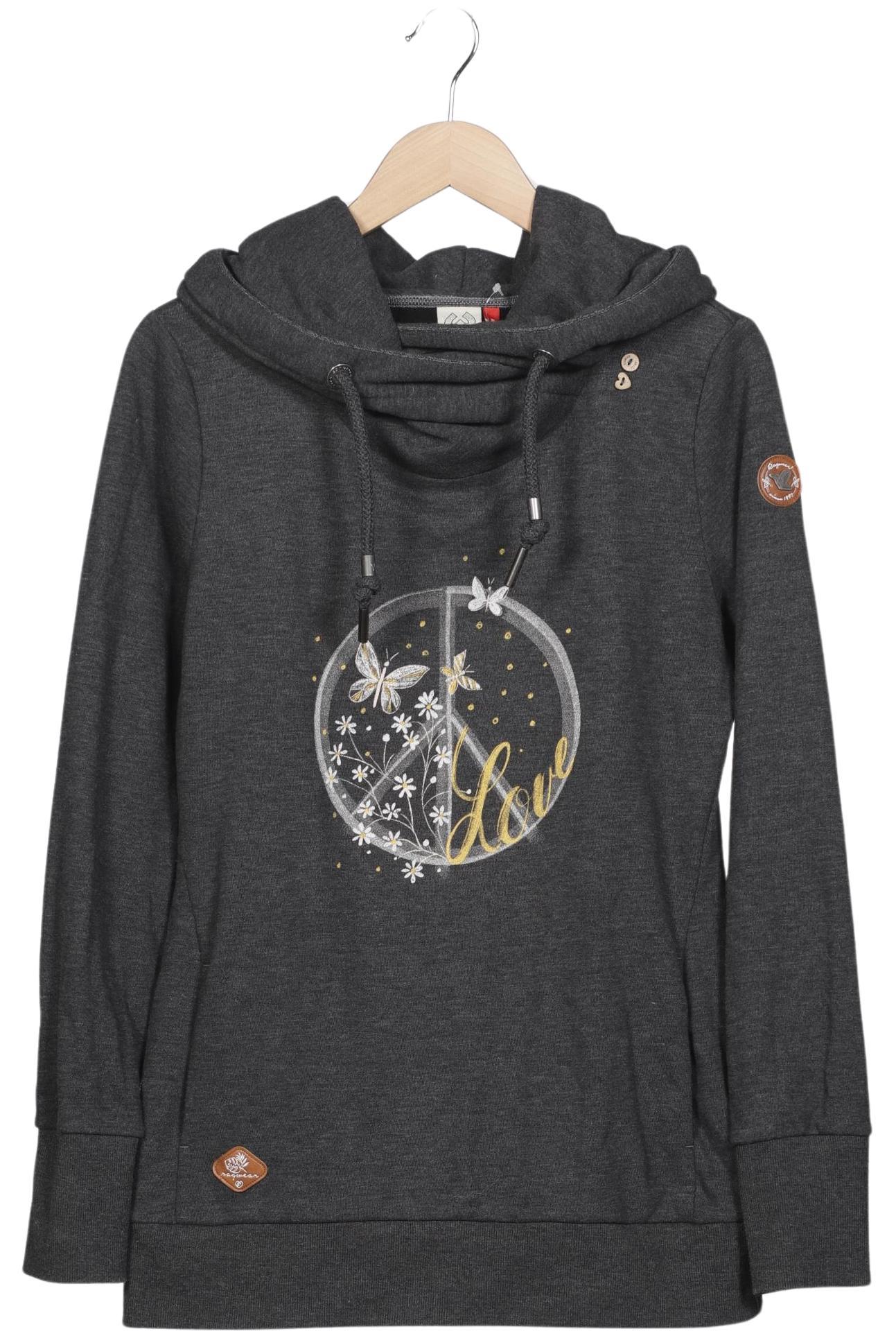 

ragwear Damen Kapuzenpullover, grau, Gr. 44