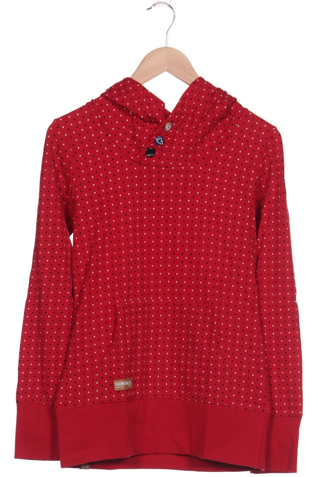 

ragwear Damen Kapuzenpullover, rot, Gr. 36
