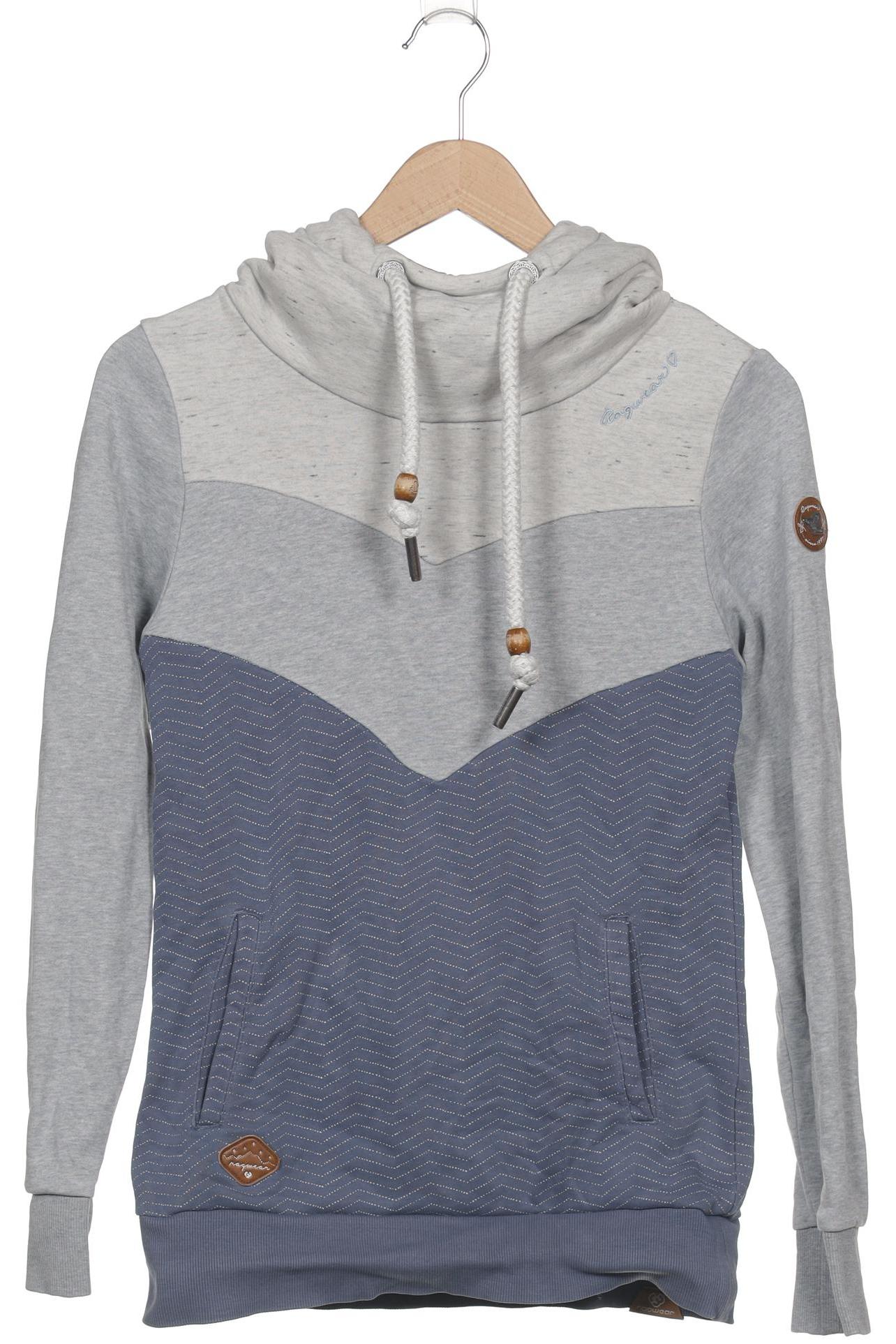 

ragwear Damen Kapuzenpullover, blau, Gr. 36
