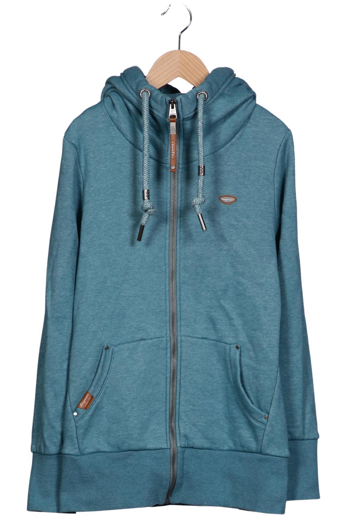 

ragwear Damen Kapuzenpullover, türkis, Gr. 38