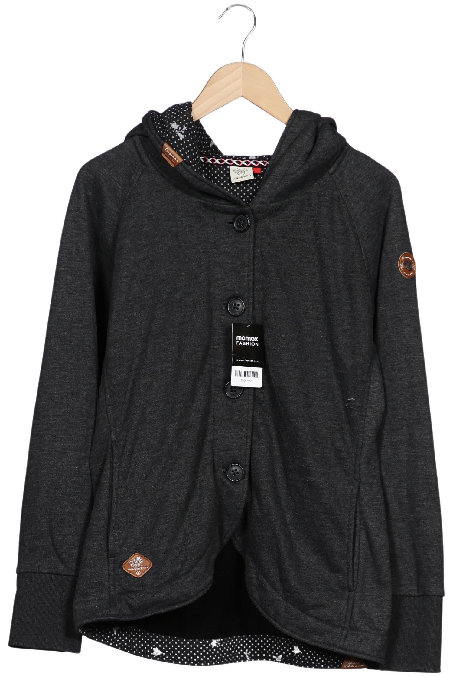 

ragwear Damen Kapuzenpullover, grau, Gr. 44