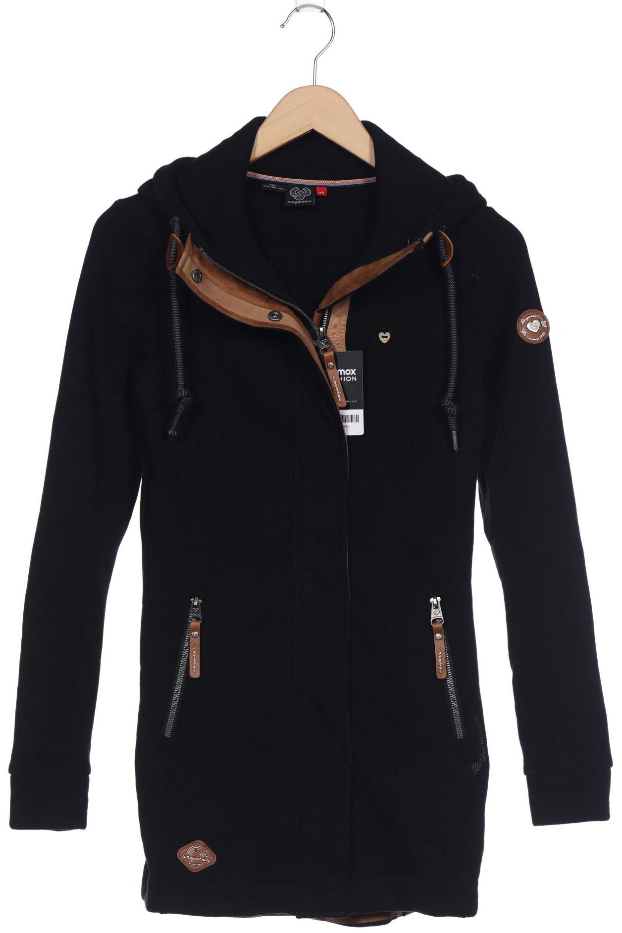

ragwear Damen Kapuzenpullover, schwarz, Gr. 34