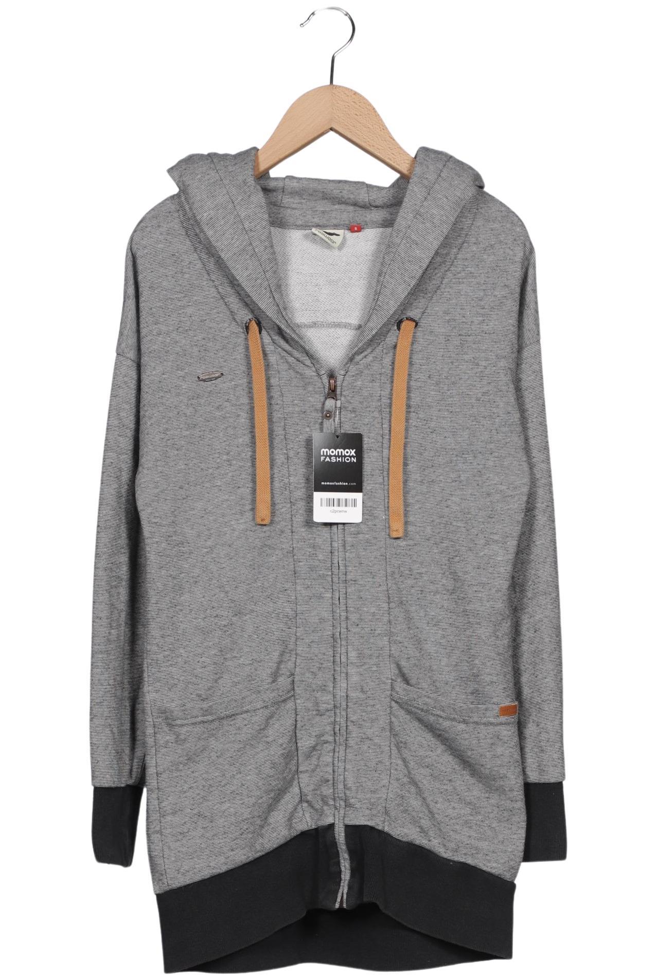 

ragwear Damen Kapuzenpullover, grau, Gr. 36