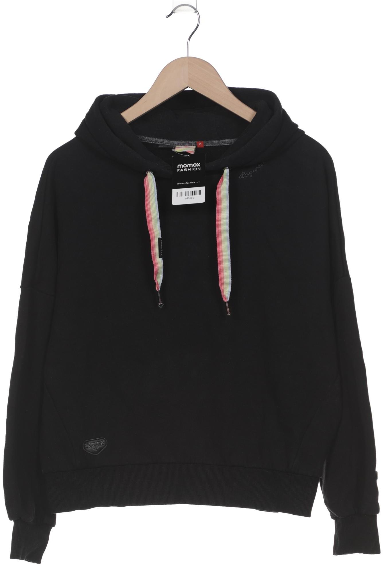 

ragwear Damen Kapuzenpullover, schwarz, Gr. 38