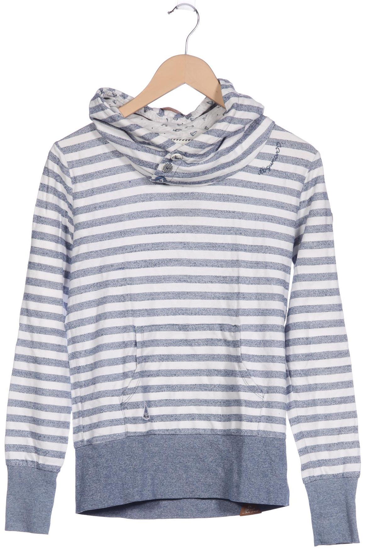 

ragwear Damen Kapuzenpullover, blau, Gr. 34