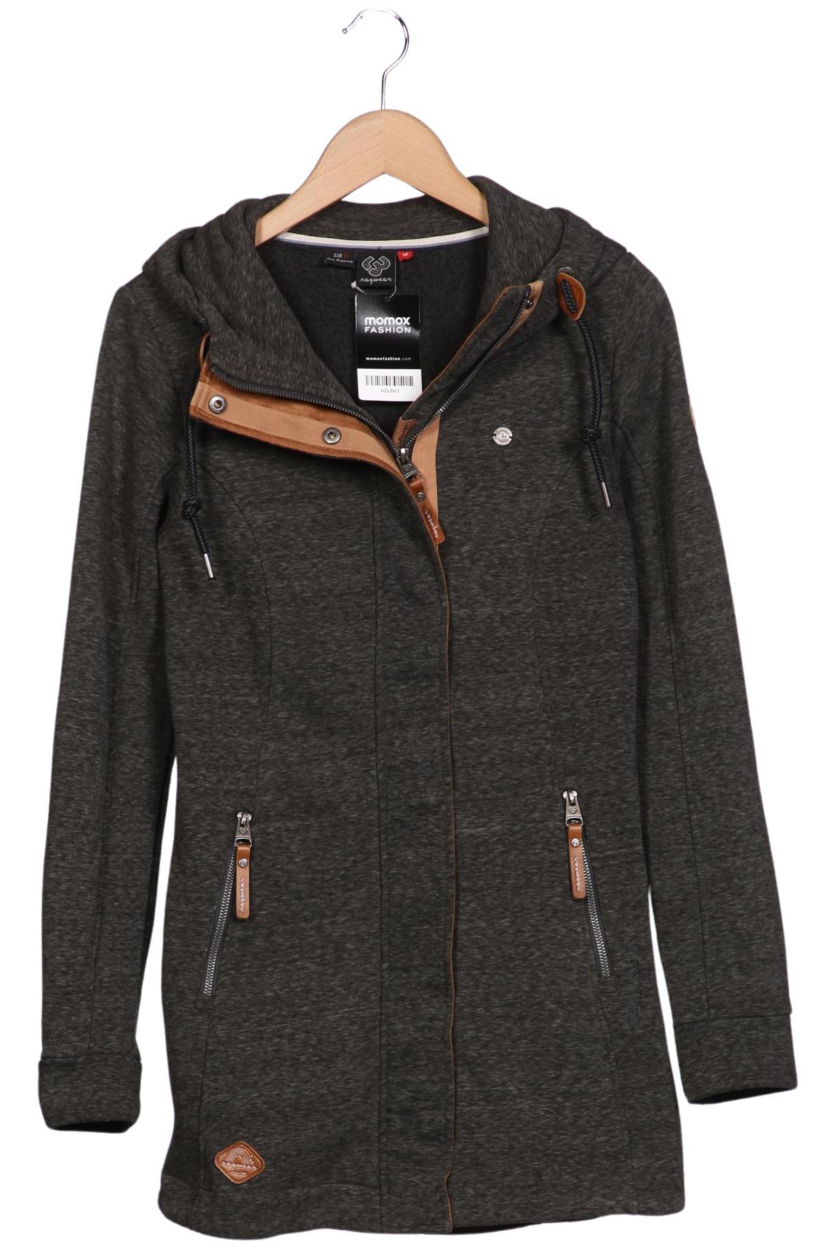 

ragwear Damen Kapuzenpullover, grau, Gr. 38