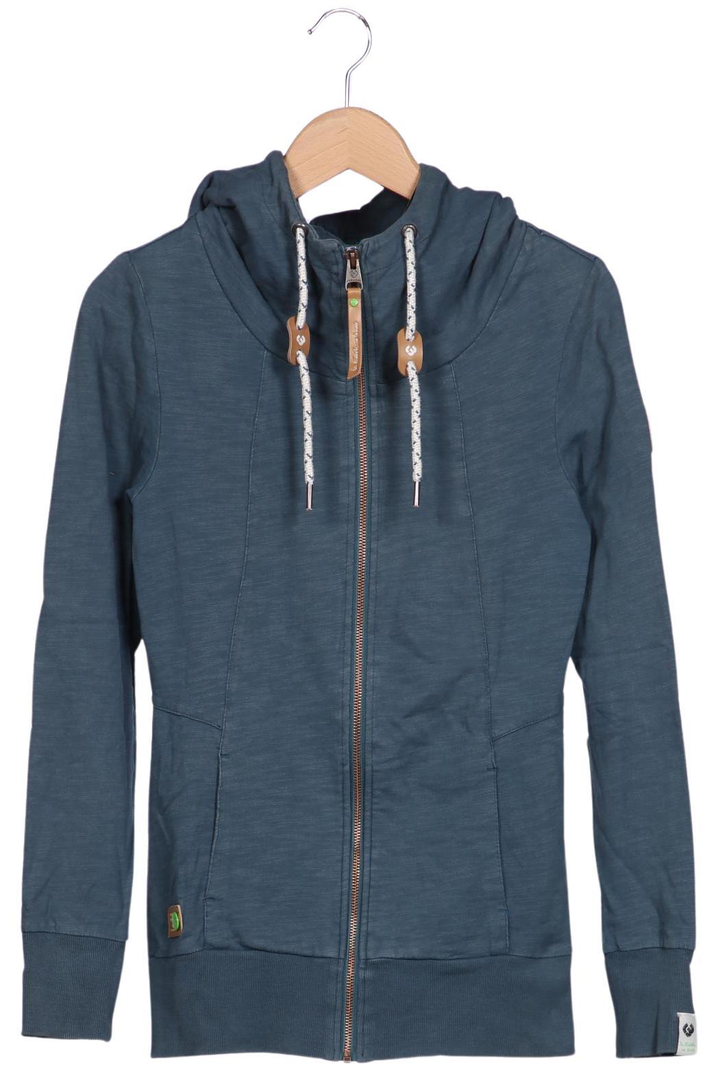 

ragwear Damen Kapuzenpullover, blau, Gr. 36