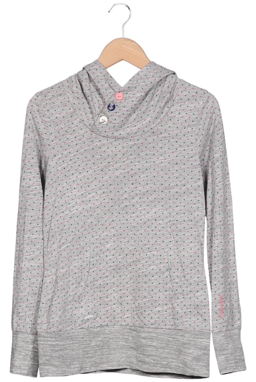 

ragwear Damen Kapuzenpullover, grau, Gr. 36