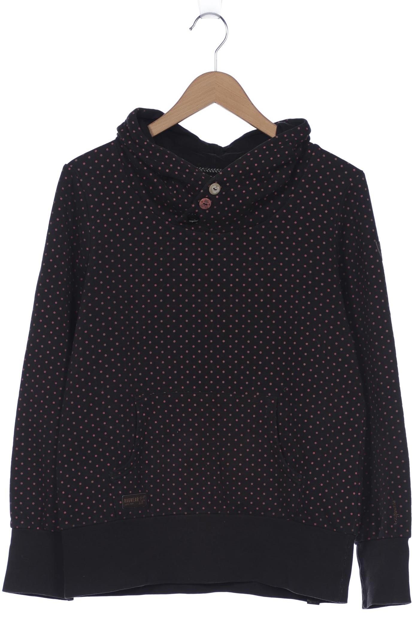 

ragwear Damen Kapuzenpullover, schwarz