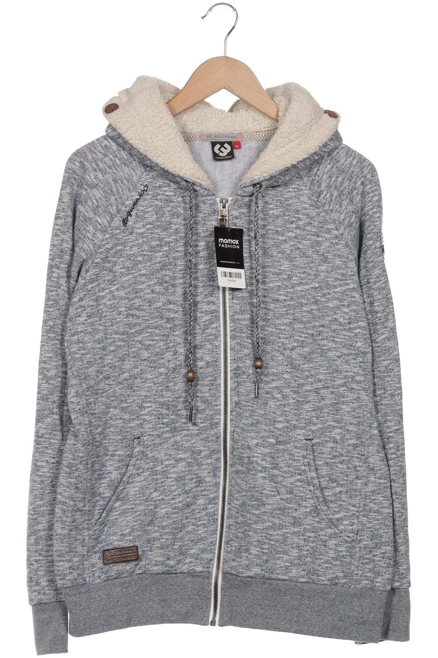 

ragwear Damen Kapuzenpullover, blau, Gr. 44