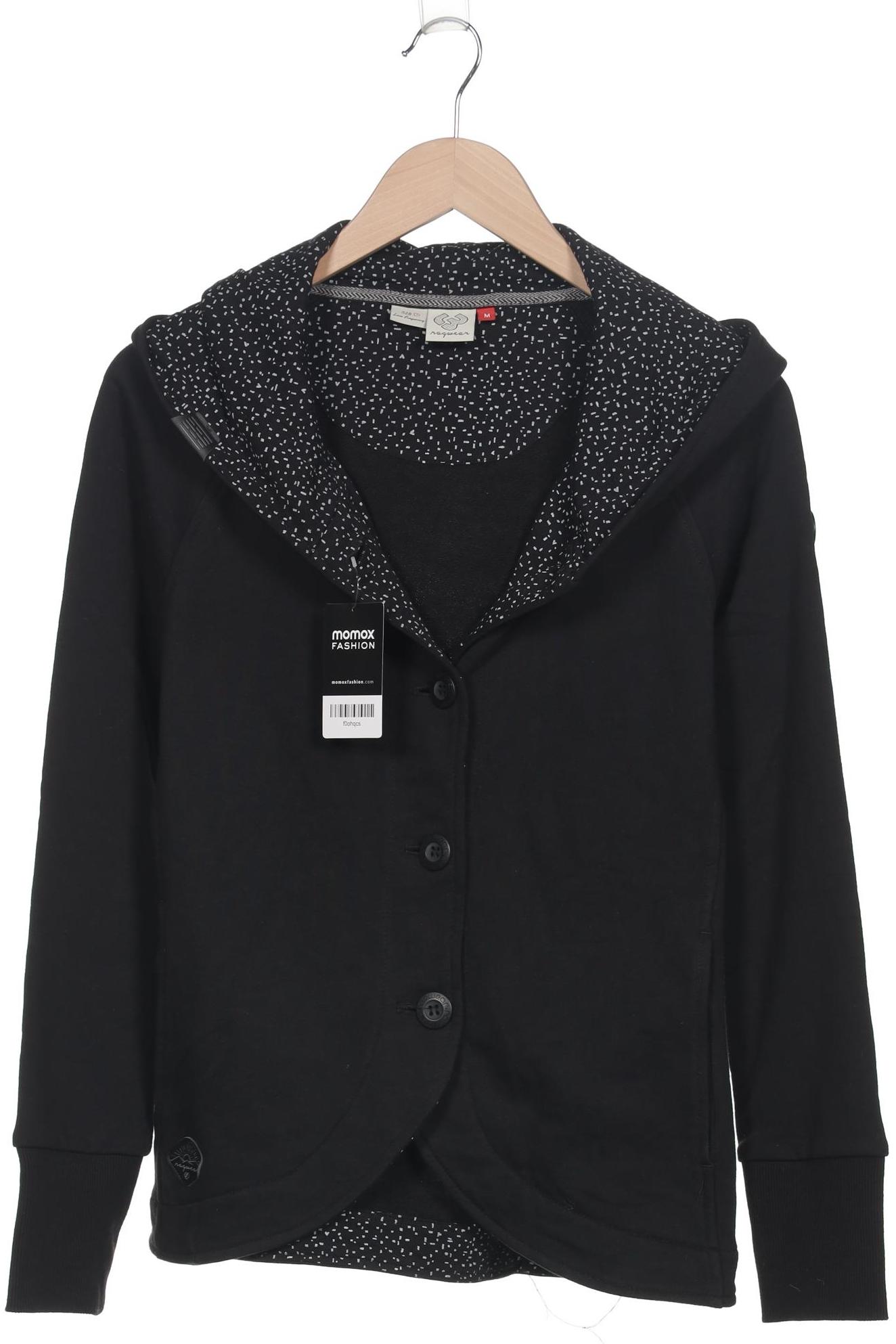 

ragwear Damen Kapuzenpullover, schwarz, Gr. 38
