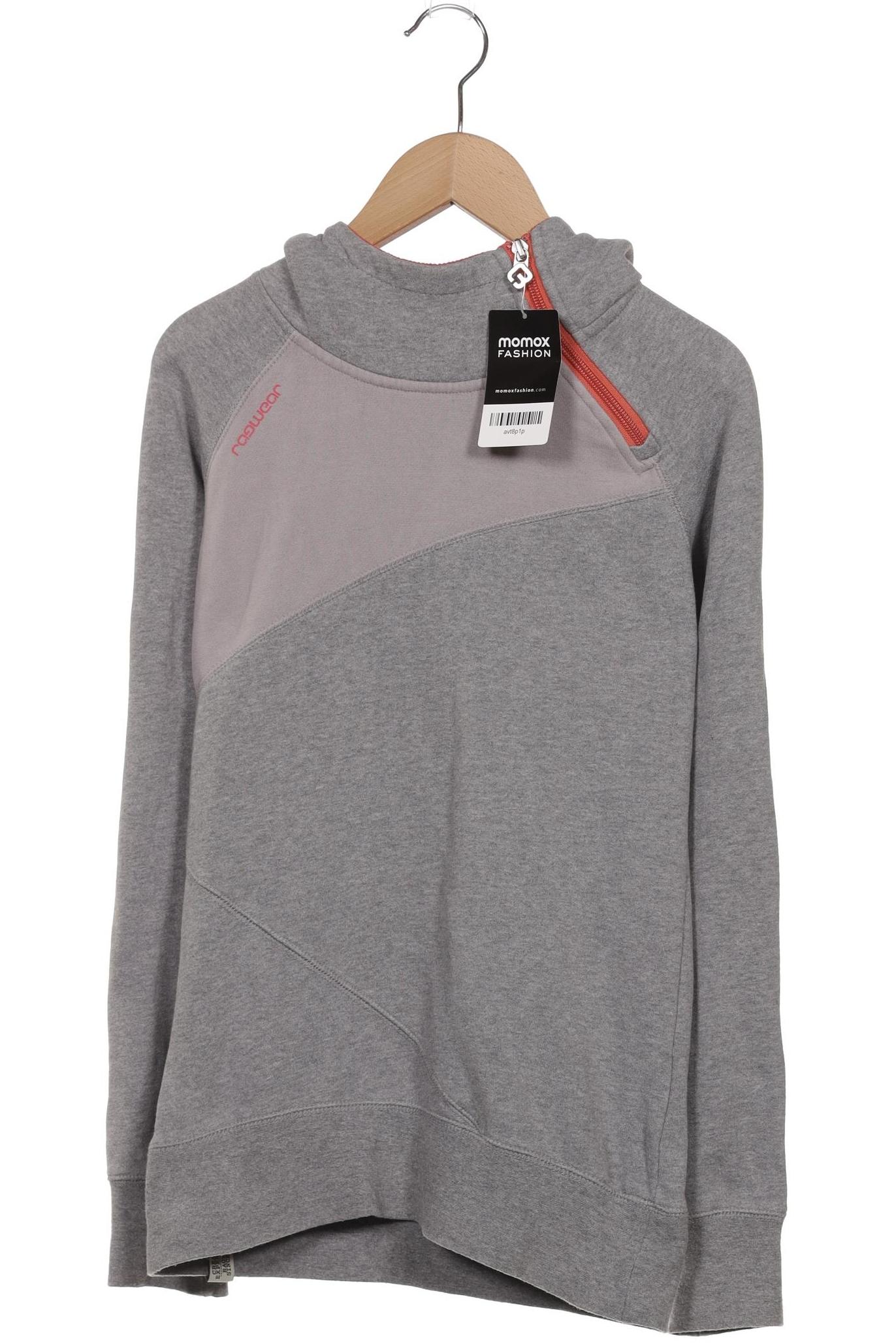 

ragwear Damen Kapuzenpullover, grau, Gr. 34
