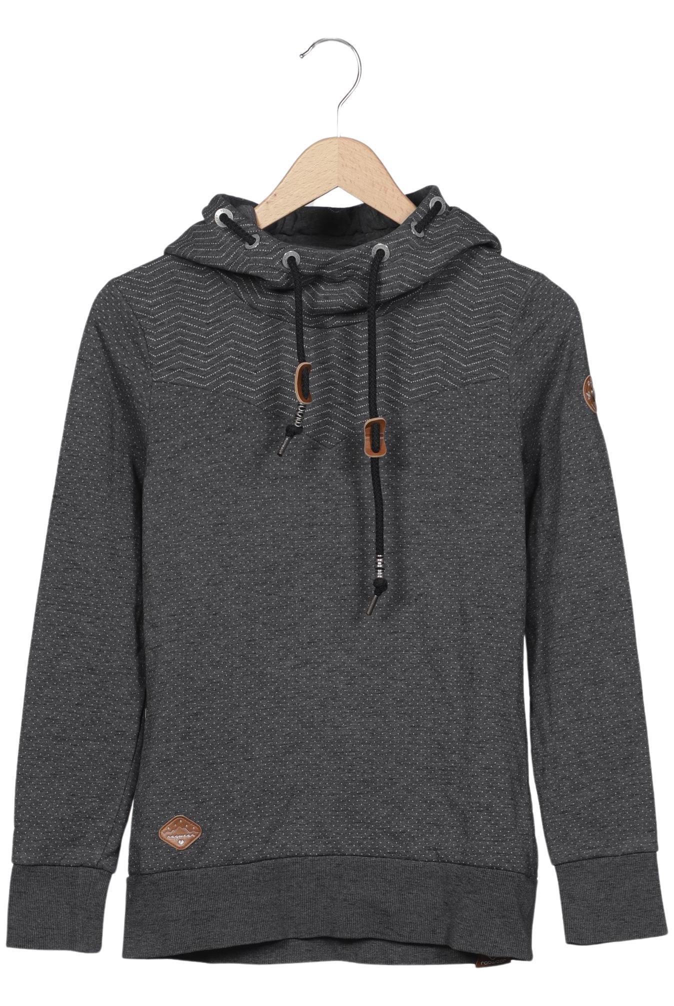 

ragwear Damen Kapuzenpullover, grau, Gr. 36
