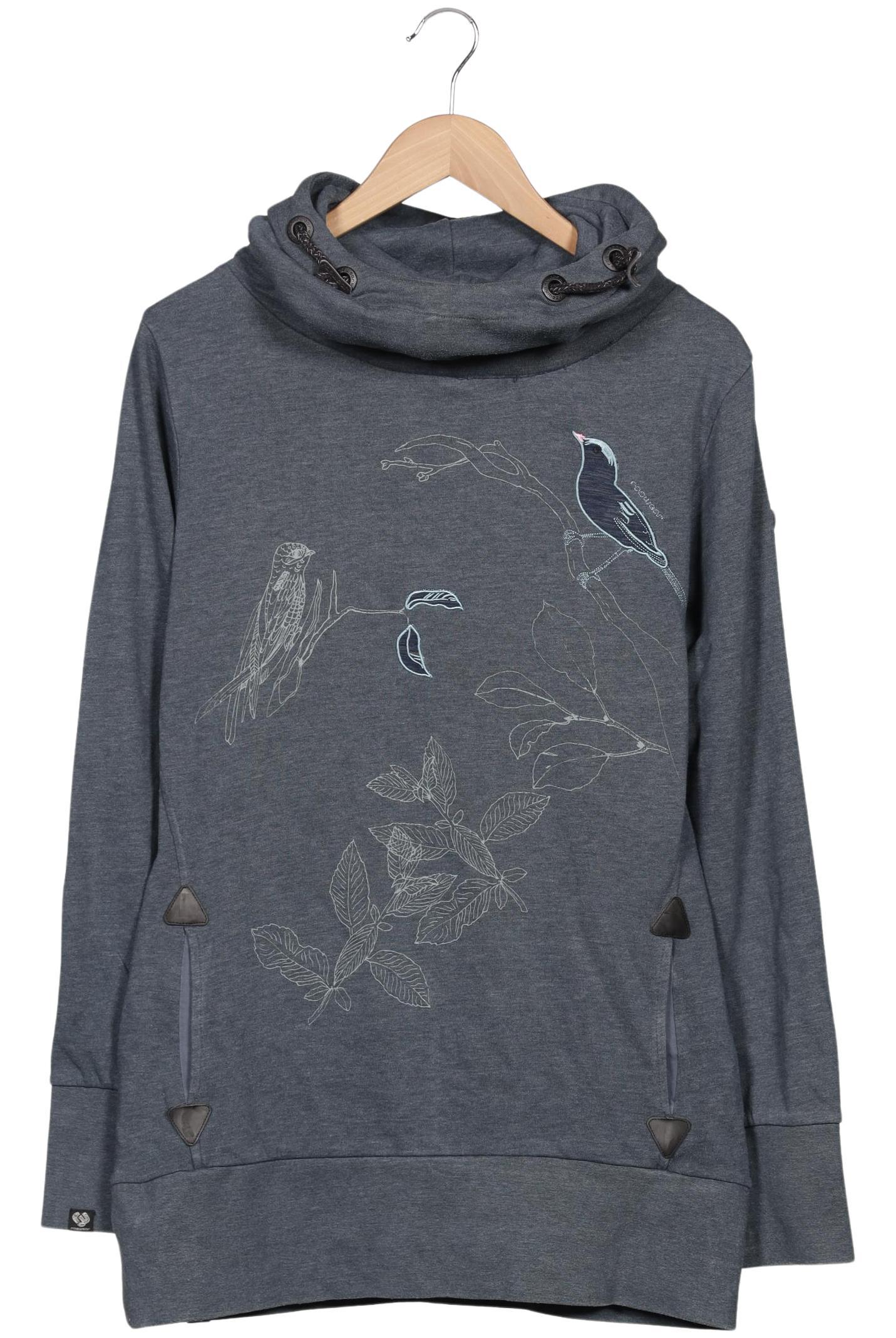 

ragwear Damen Kapuzenpullover, blau, Gr. 44