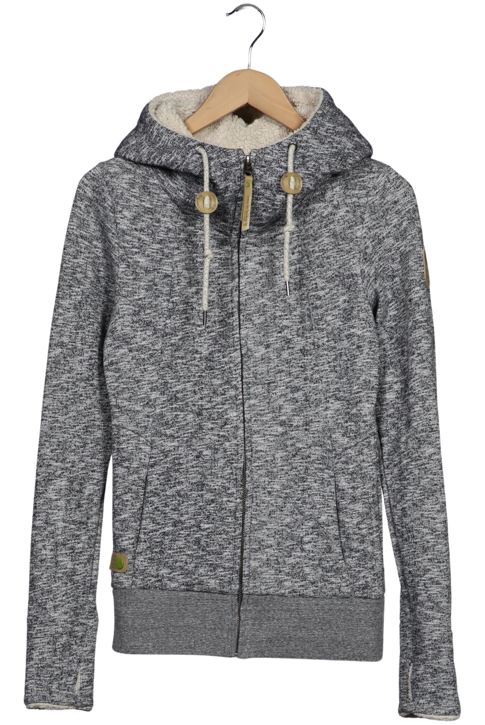 

ragwear Damen Kapuzenpullover, grau, Gr. 36