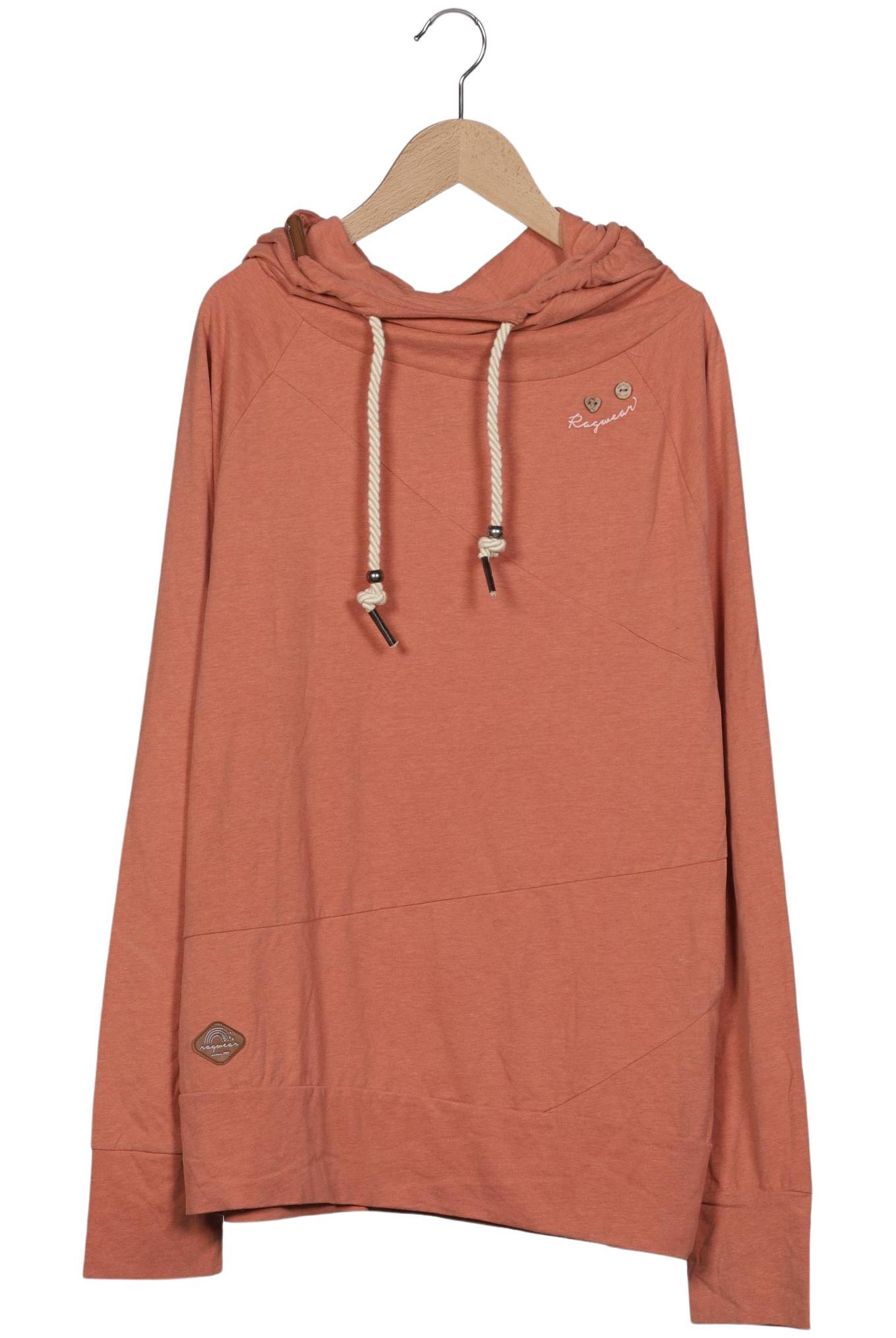 

ragwear Damen Kapuzenpullover, orange, Gr. 48