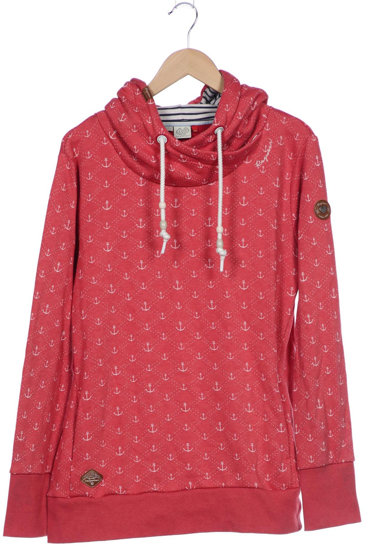 

ragwear Damen Kapuzenpullover, rot, Gr. 46