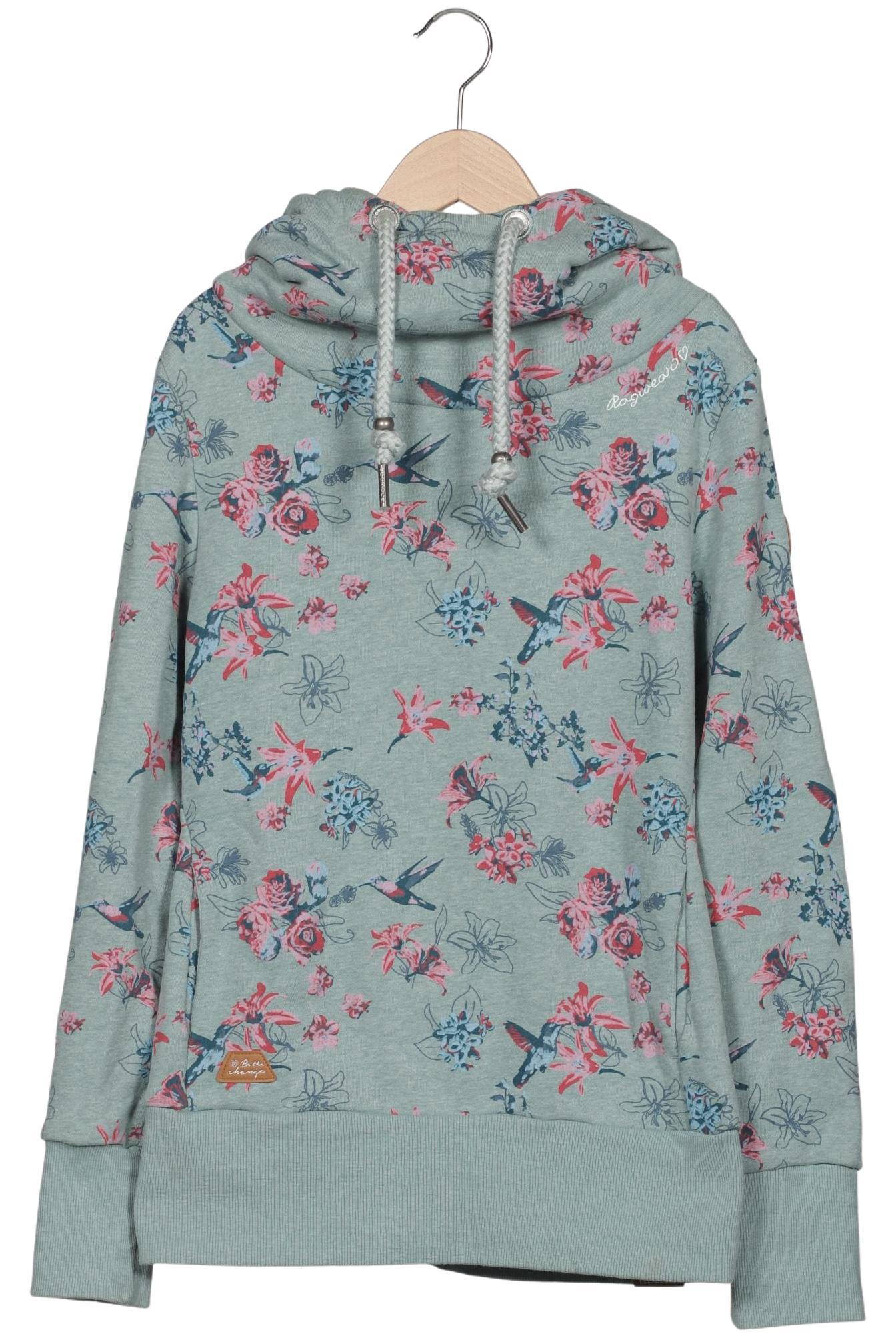

ragwear Damen Kapuzenpullover, türkis, Gr. 38